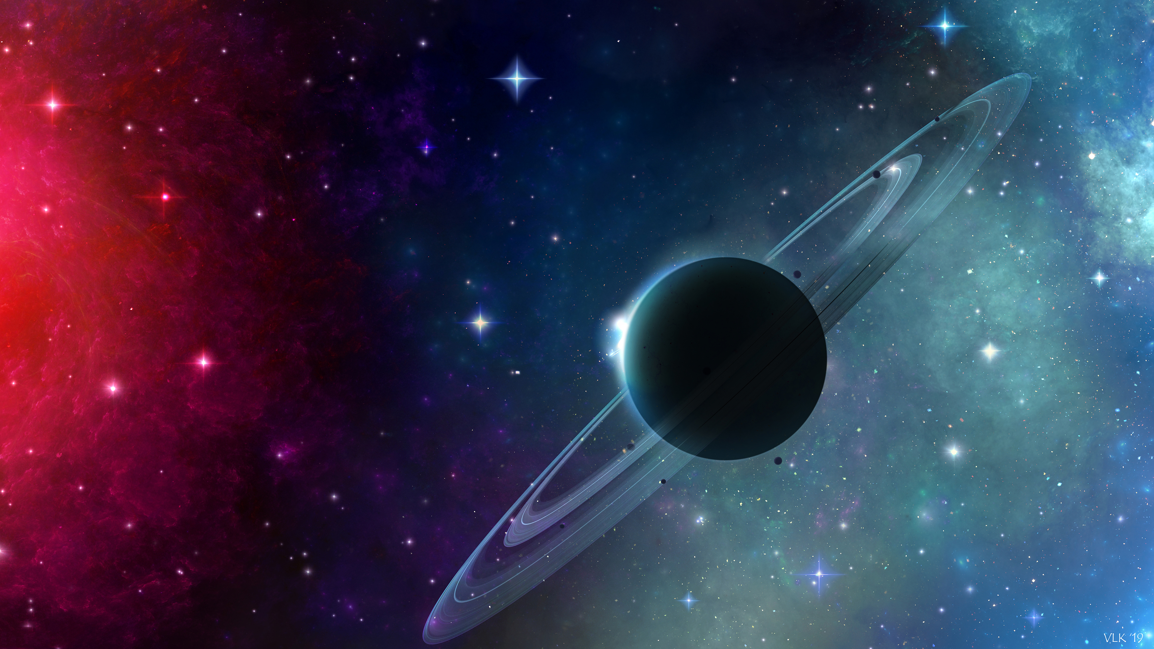 Free download wallpaper Space, Planet, Sci Fi, Planetary Ring on your PC desktop