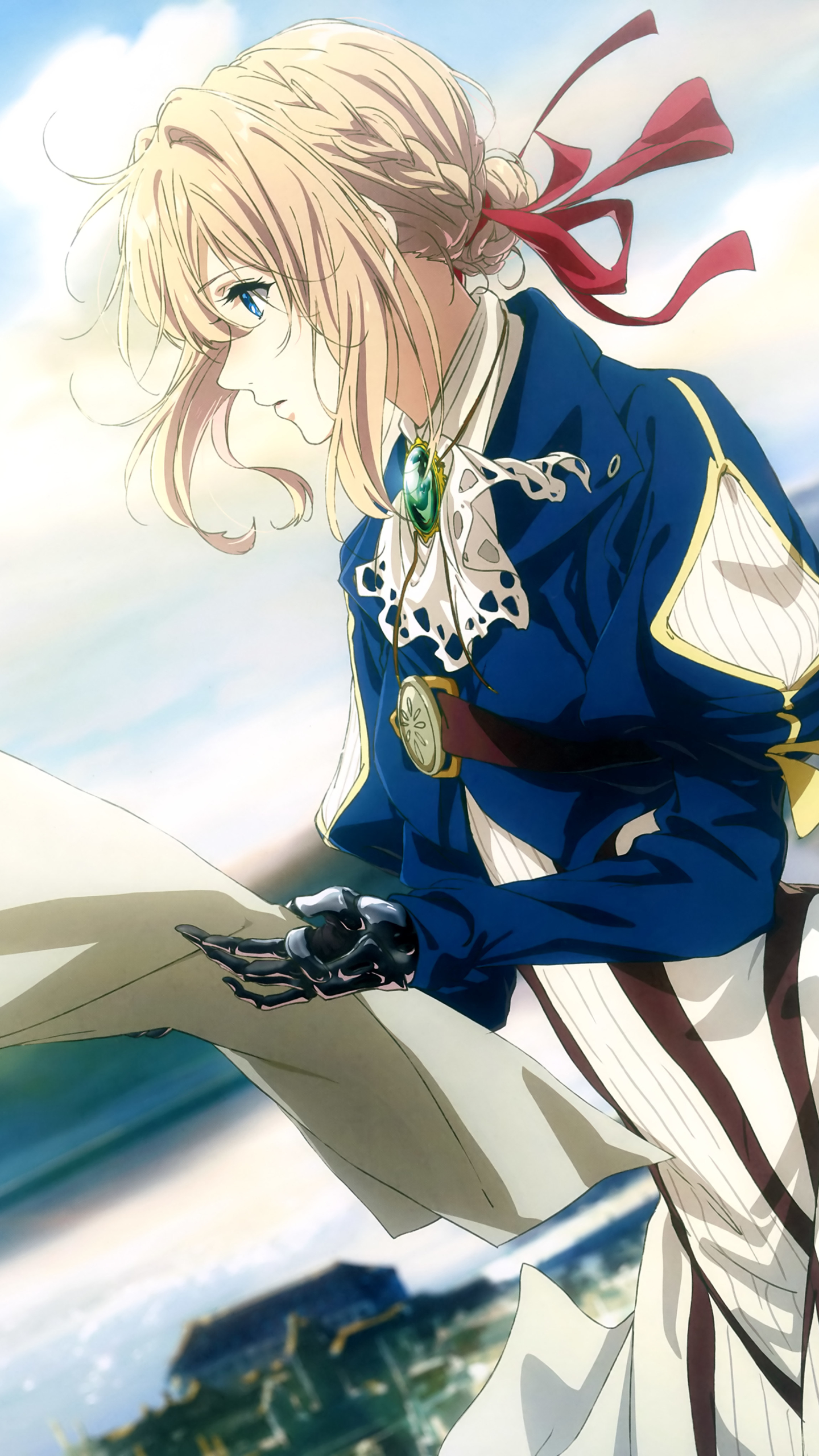 Handy-Wallpaper Animes, Violet Evergarden kostenlos herunterladen.