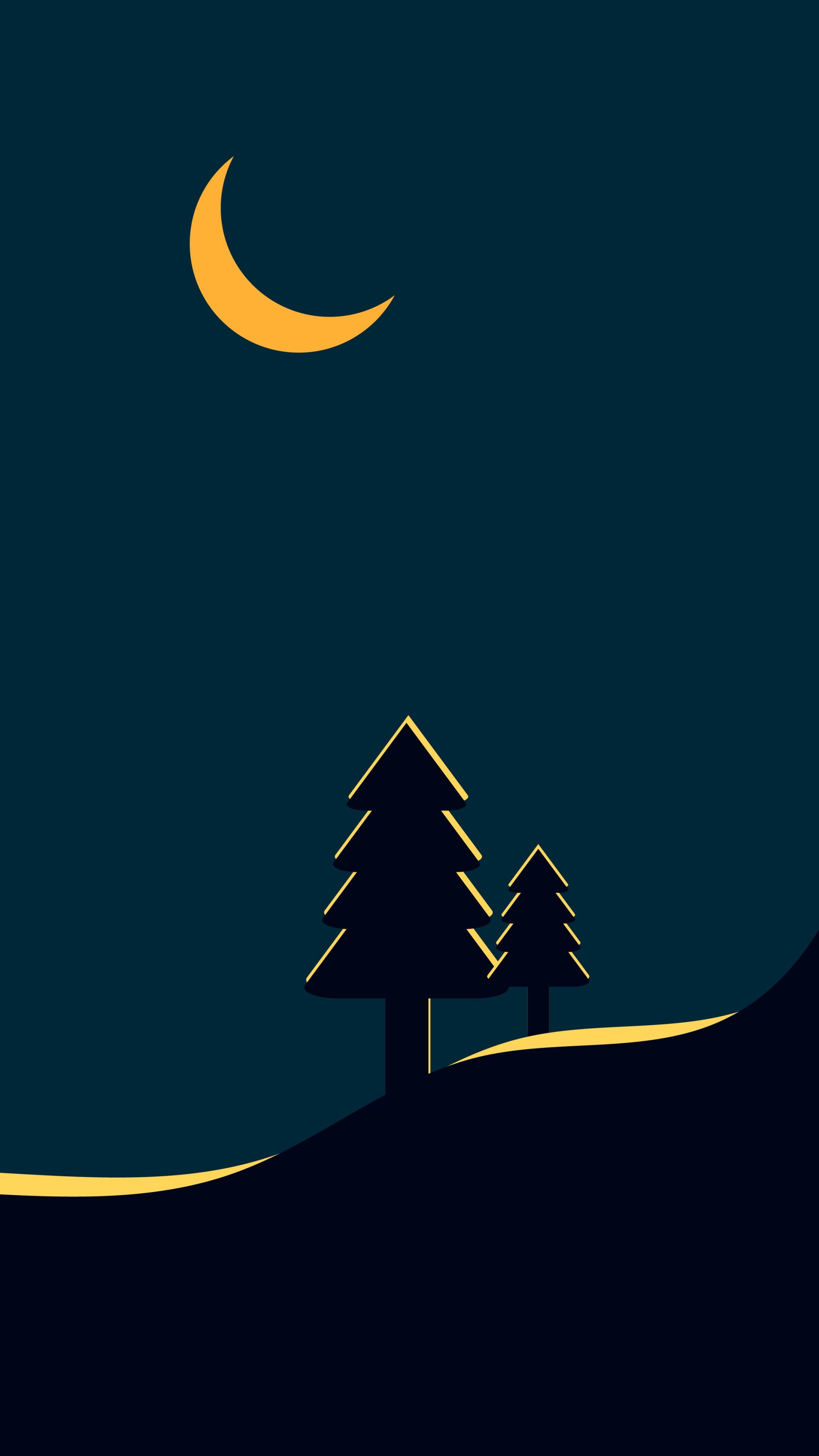 Download mobile wallpaper Night, Artistic for free.