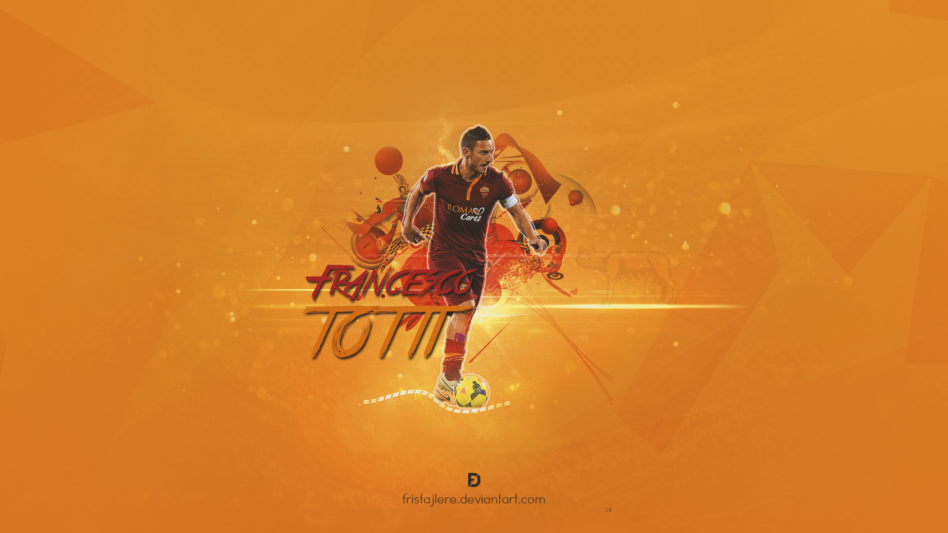 Handy-Wallpaper Sport, Fußball, Francesco Totti, Wie Roma kostenlos herunterladen.