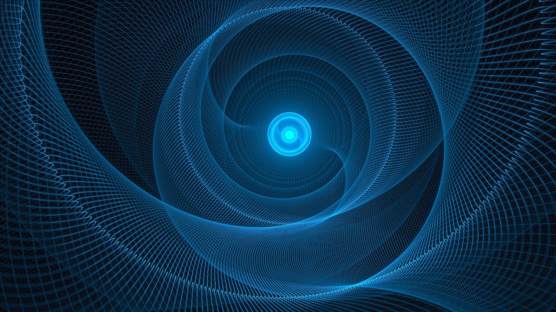 Free download wallpaper Abstract, Spiral, Rotation, Grid on your PC desktop