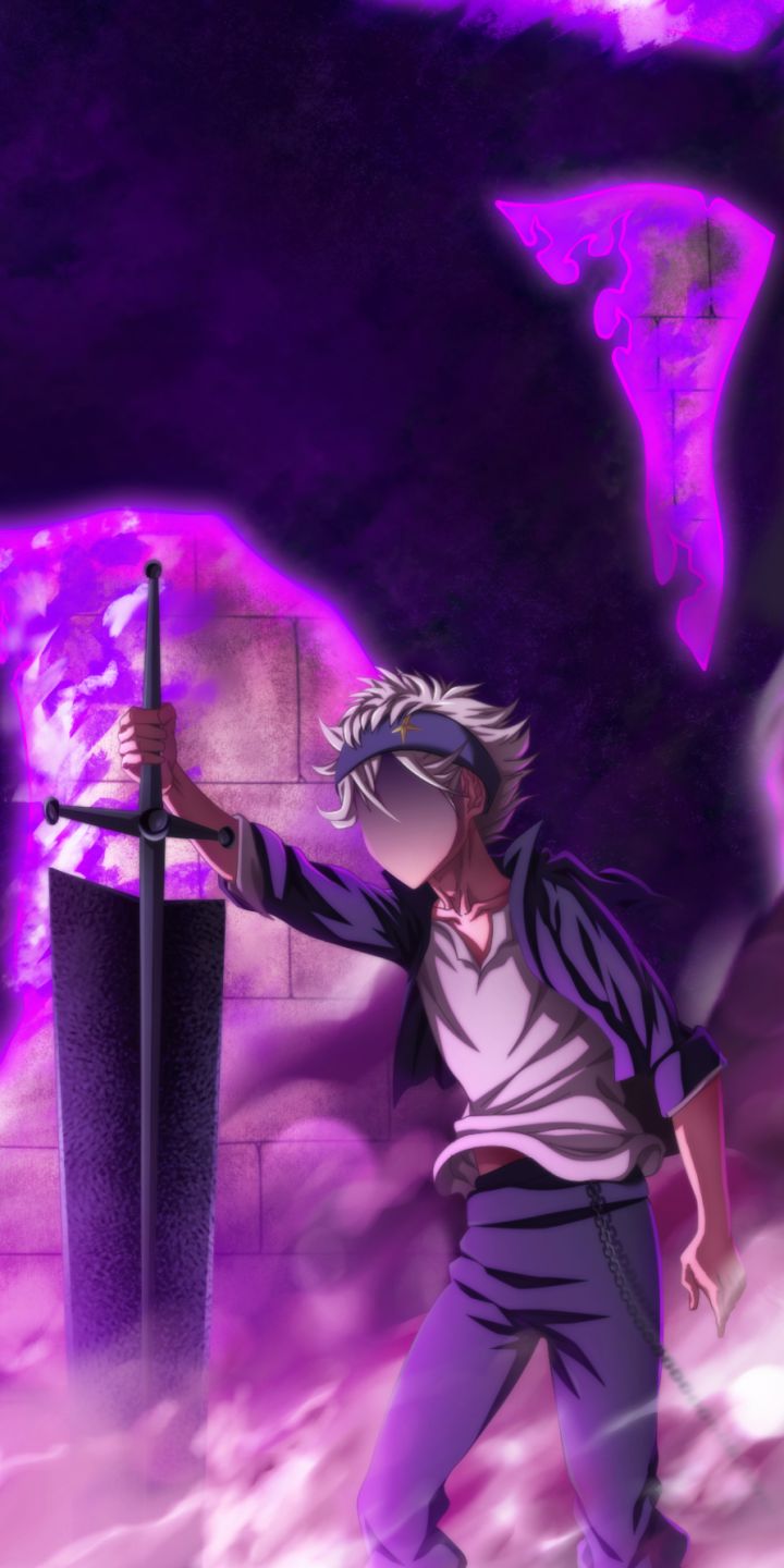 Handy-Wallpaper Animes, Asta (Schwarzklee), Black Clover kostenlos herunterladen.