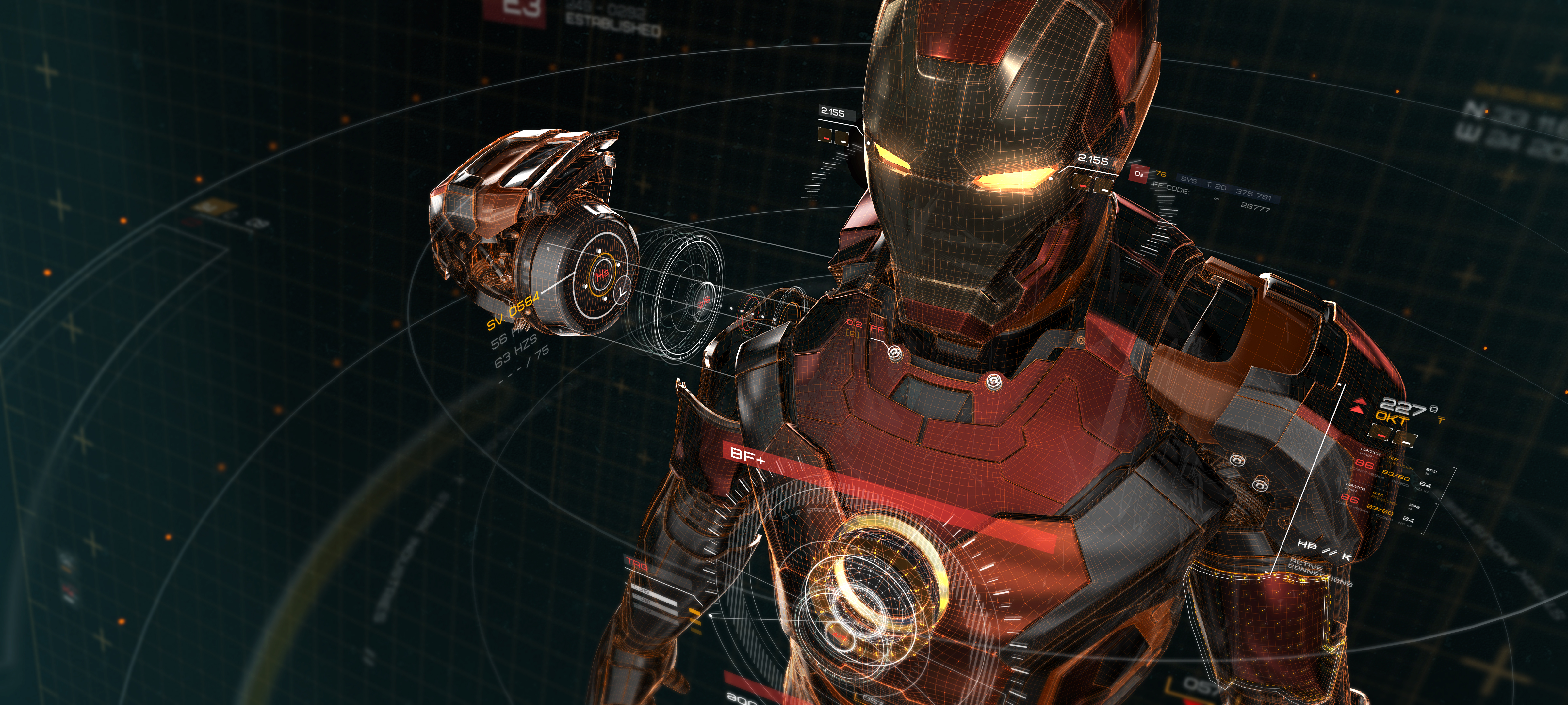 Handy-Wallpaper Iron Man, Filme kostenlos herunterladen.