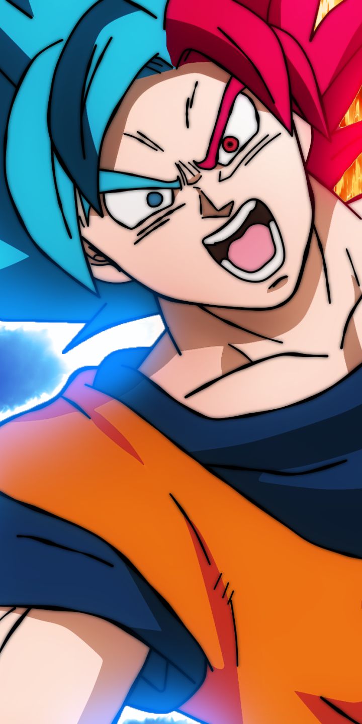Download mobile wallpaper Anime, Dragon Ball, Goku, Super Saiyan God, Dragon Ball Super, Super Saiyan Blue for free.