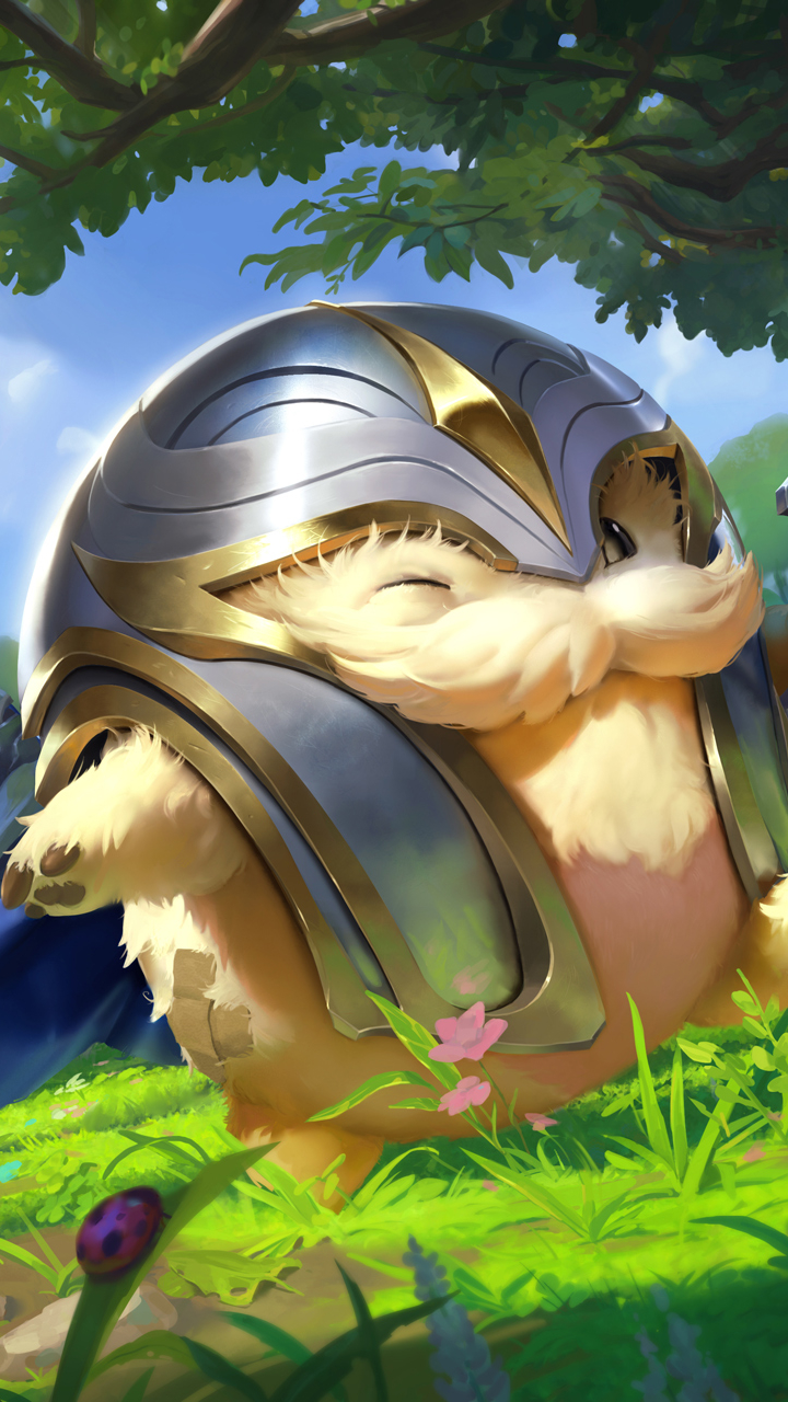 Download mobile wallpaper Video Game, Poro (League Of Legends), Legends Of Runeterra for free.