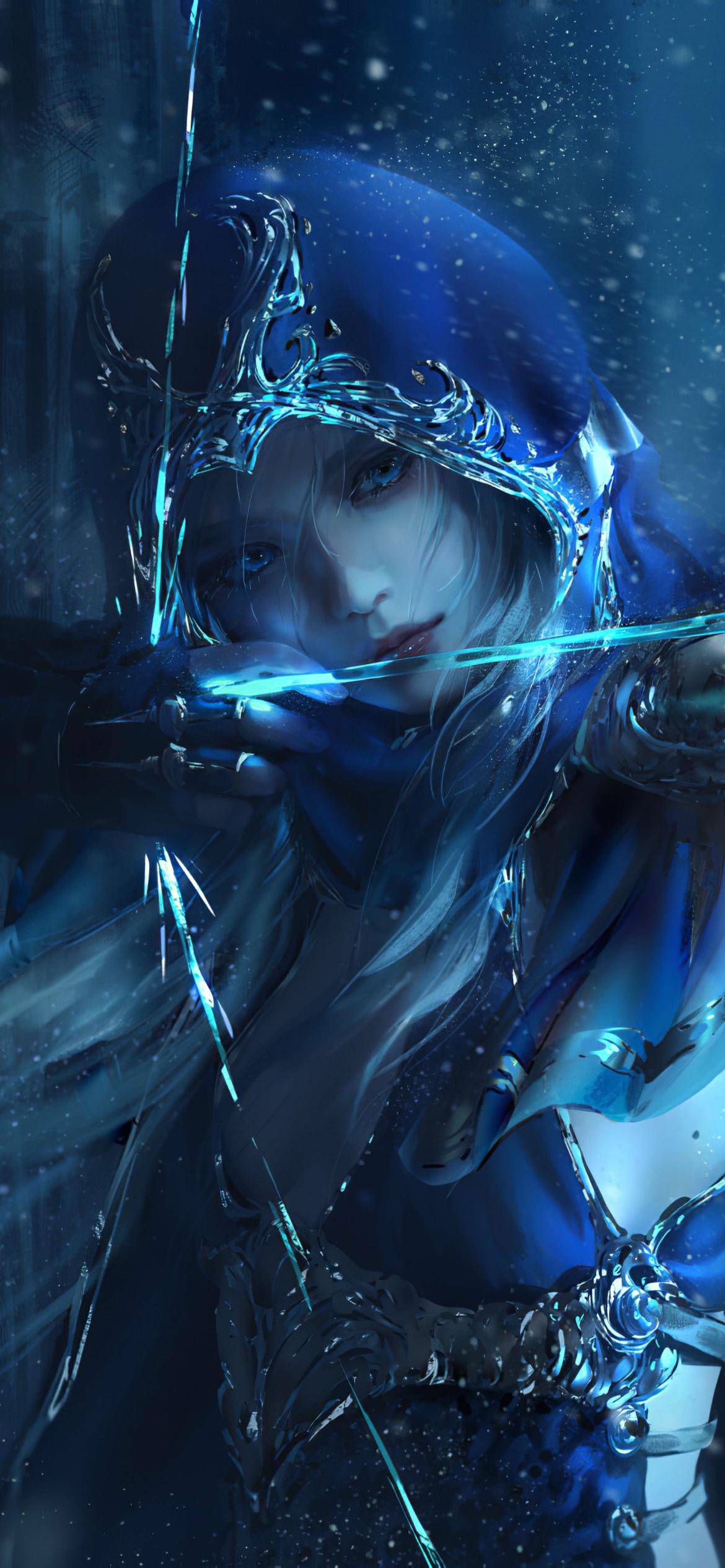 Download mobile wallpaper League Of Legends, Video Game, Woman Warrior, Ashe (League Of Legends) for free.