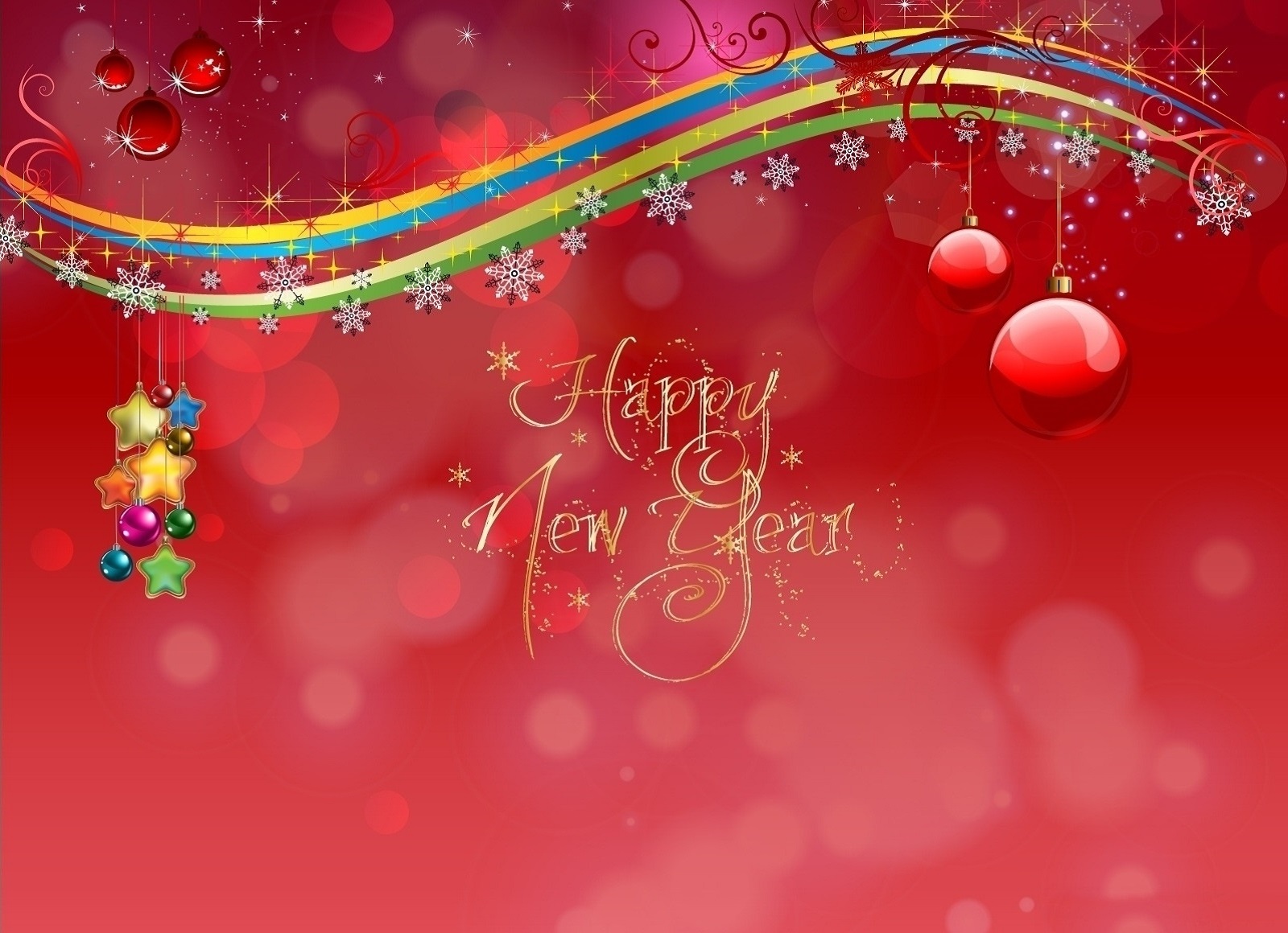 Download mobile wallpaper New Year, Christmas, Holiday, Decoration, Happy New Year for free.