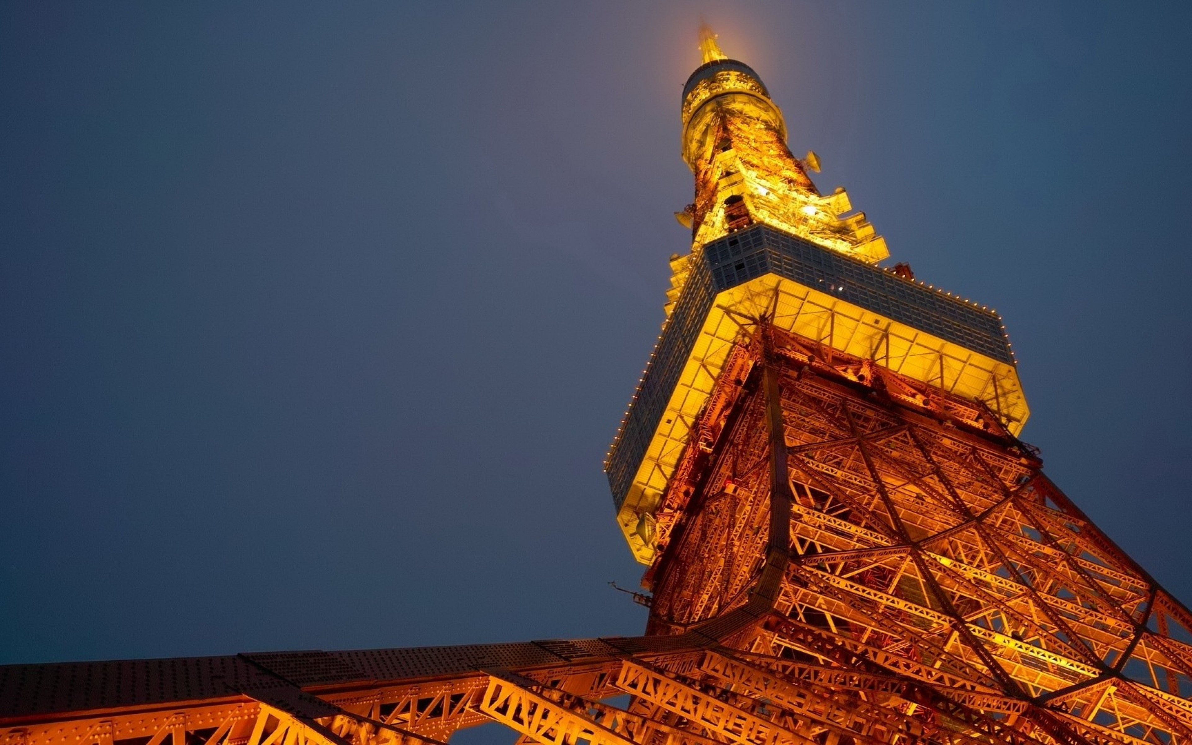 Laden Sie das Menschengemacht, Tokyo Turm-Bild kostenlos auf Ihren PC-Desktop herunter