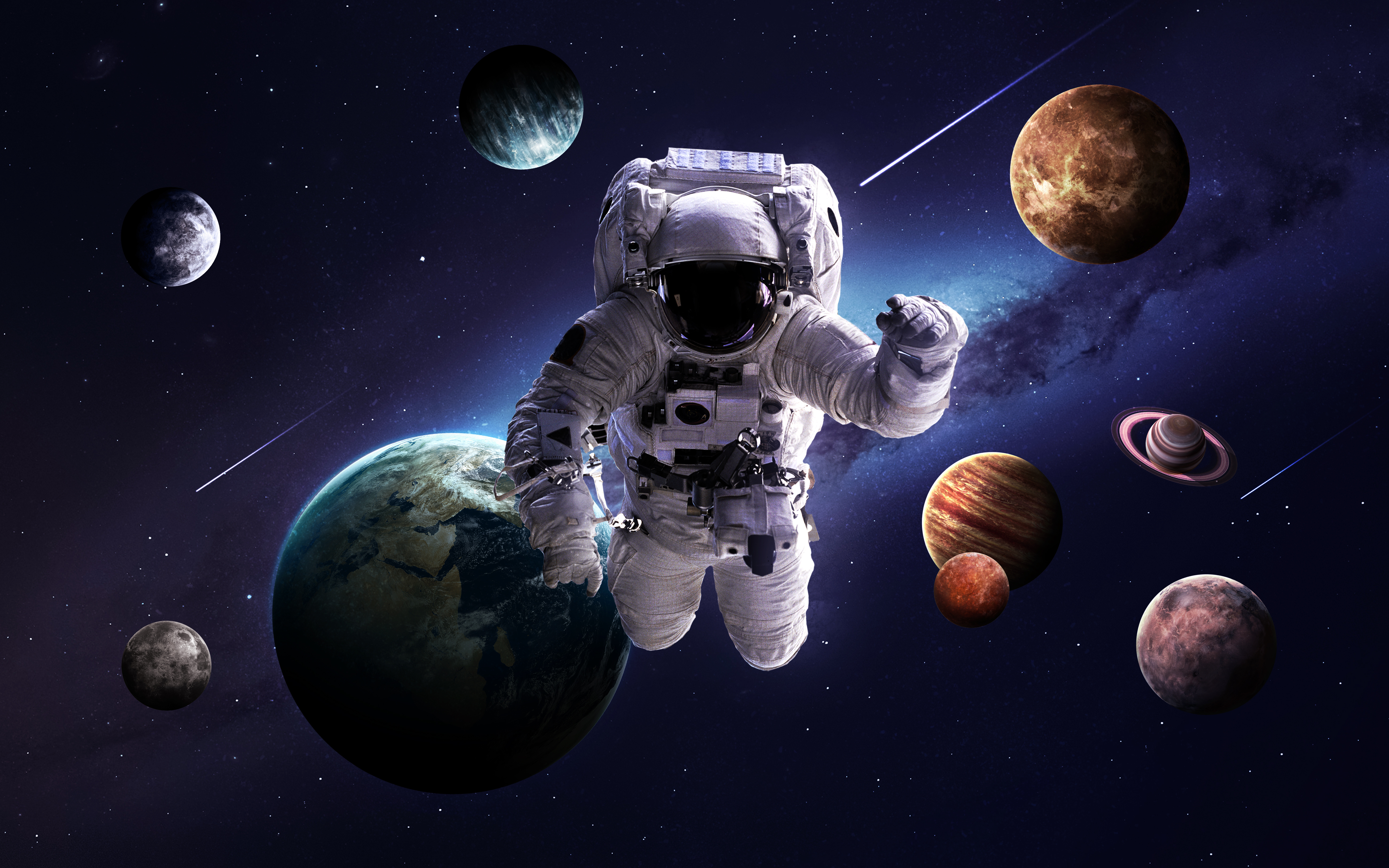 Laden Sie das Science Fiction, Astronaut-Bild kostenlos auf Ihren PC-Desktop herunter