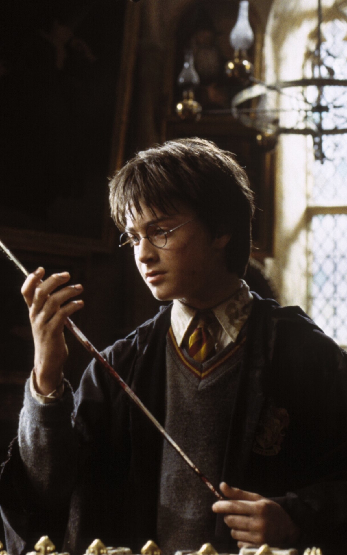 Download mobile wallpaper Harry Potter, Daniel Radcliffe, Movie, Harry Potter And The Chamber Of Secrets for free.