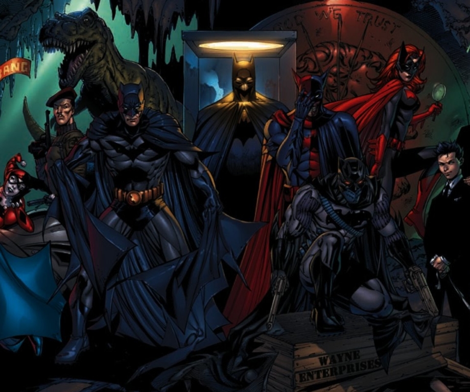 Handy-Wallpaper Batman, Comics, The Batman, Harley Quinn kostenlos herunterladen.