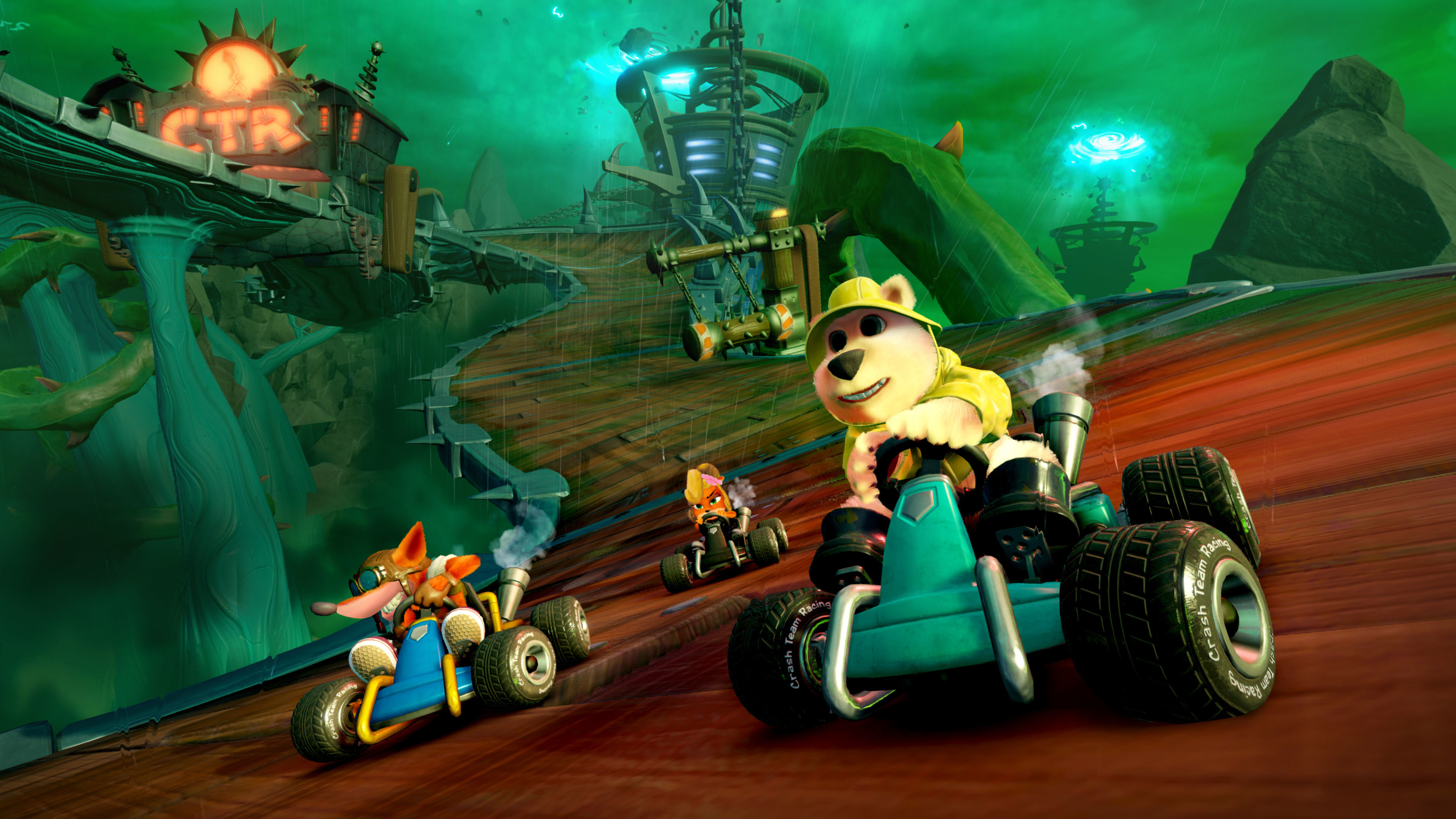 video game, crash team racing