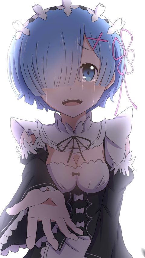 Handy-Wallpaper Animes, Re:zero Das Leben In Einer Anderen Welt Beginnen, Rem (Re: Null) kostenlos herunterladen.