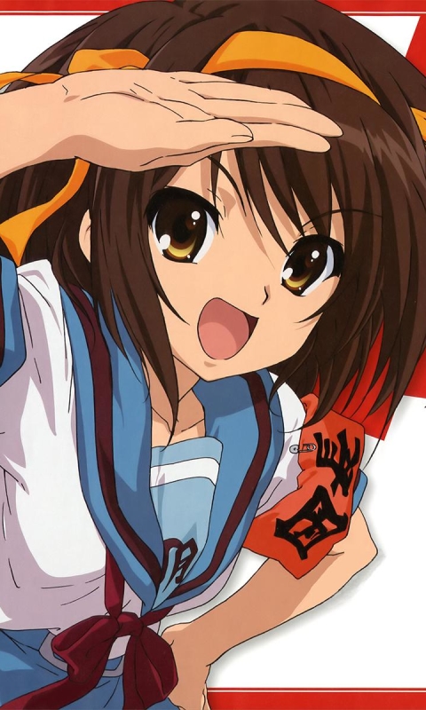 Handy-Wallpaper Animes, Haruhi Suzumiya, Suzumiya Haruhi No Yūutsu kostenlos herunterladen.