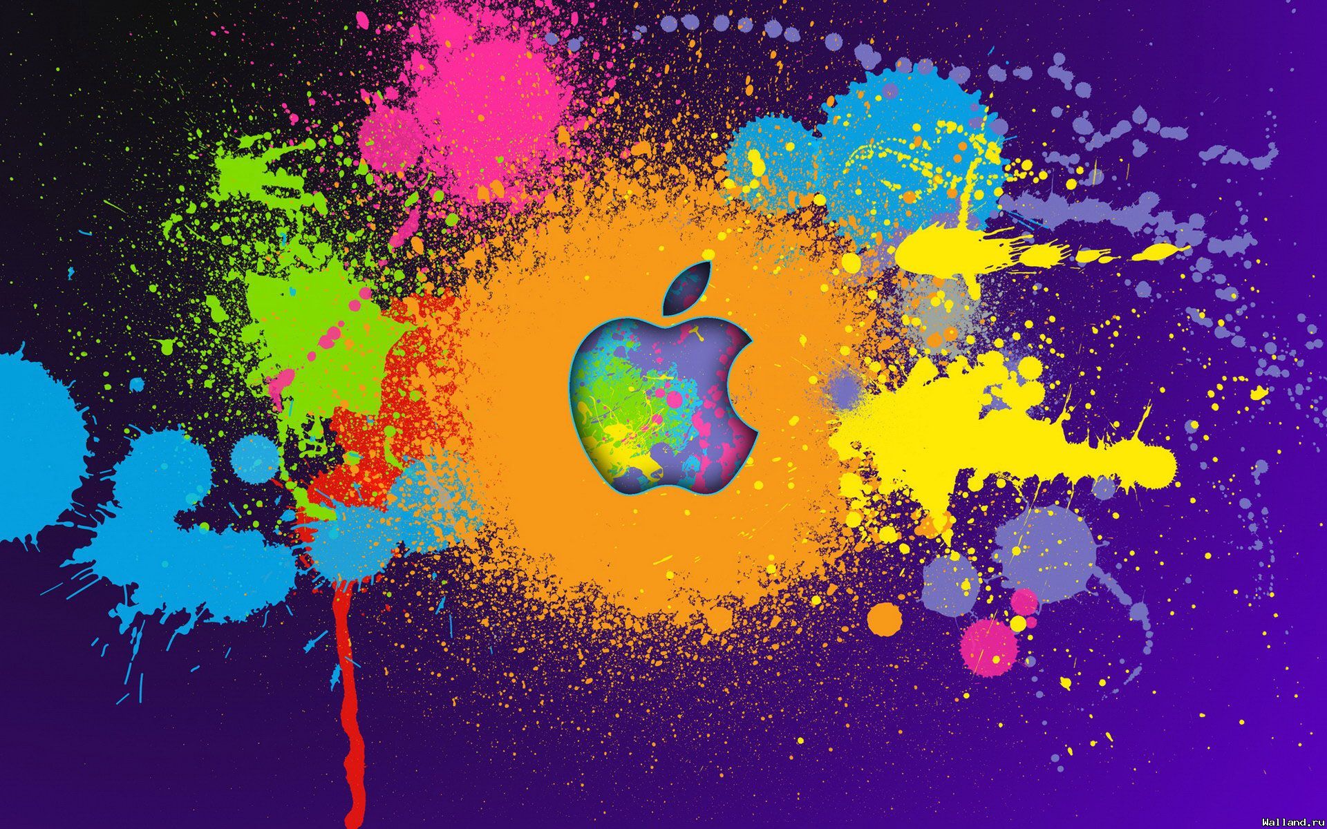 brands, logos, apple, art HD wallpaper