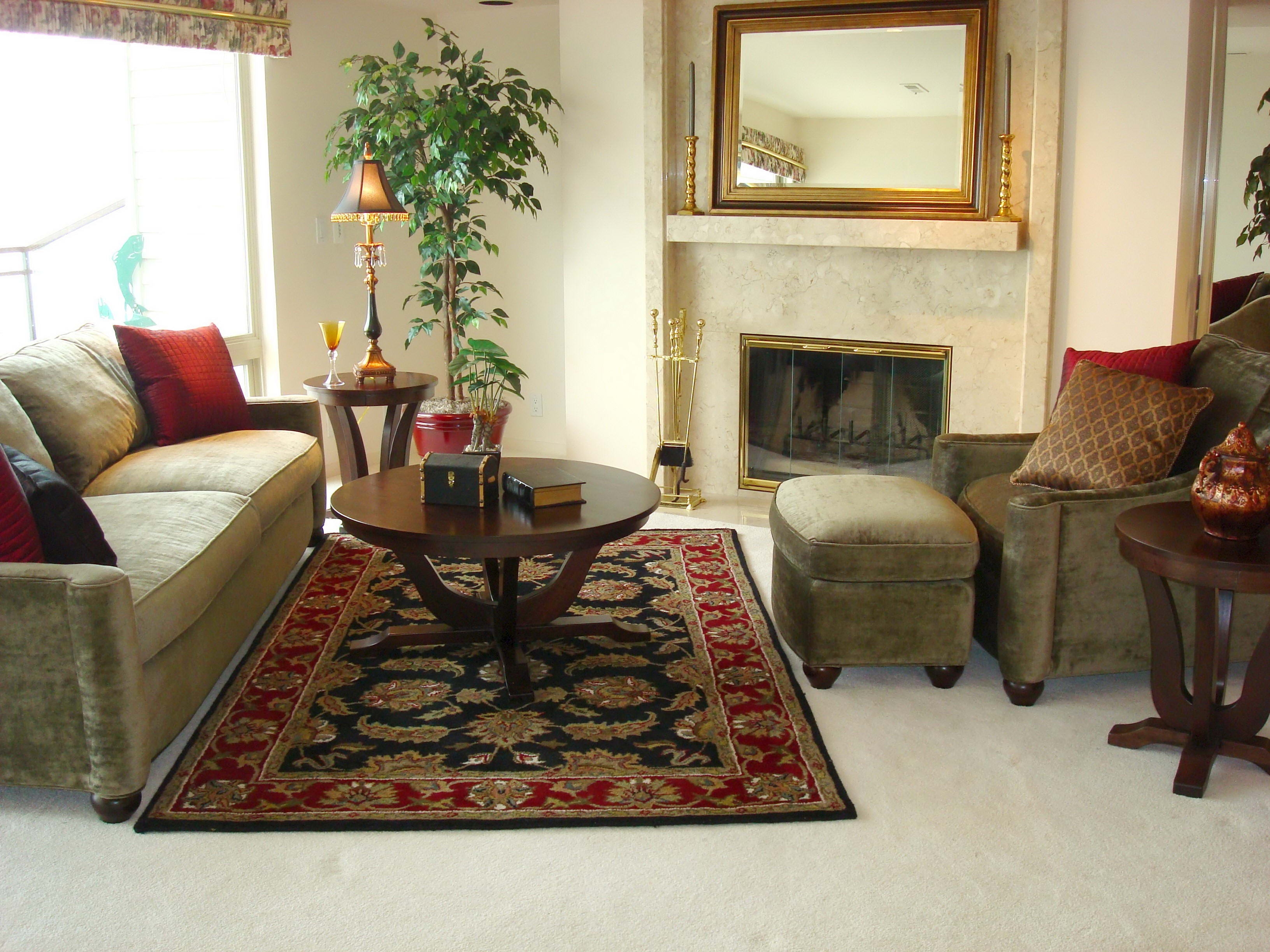 miscellanea, interior, miscellaneous, sofa, armchair, living room, fireplace, example HD wallpaper