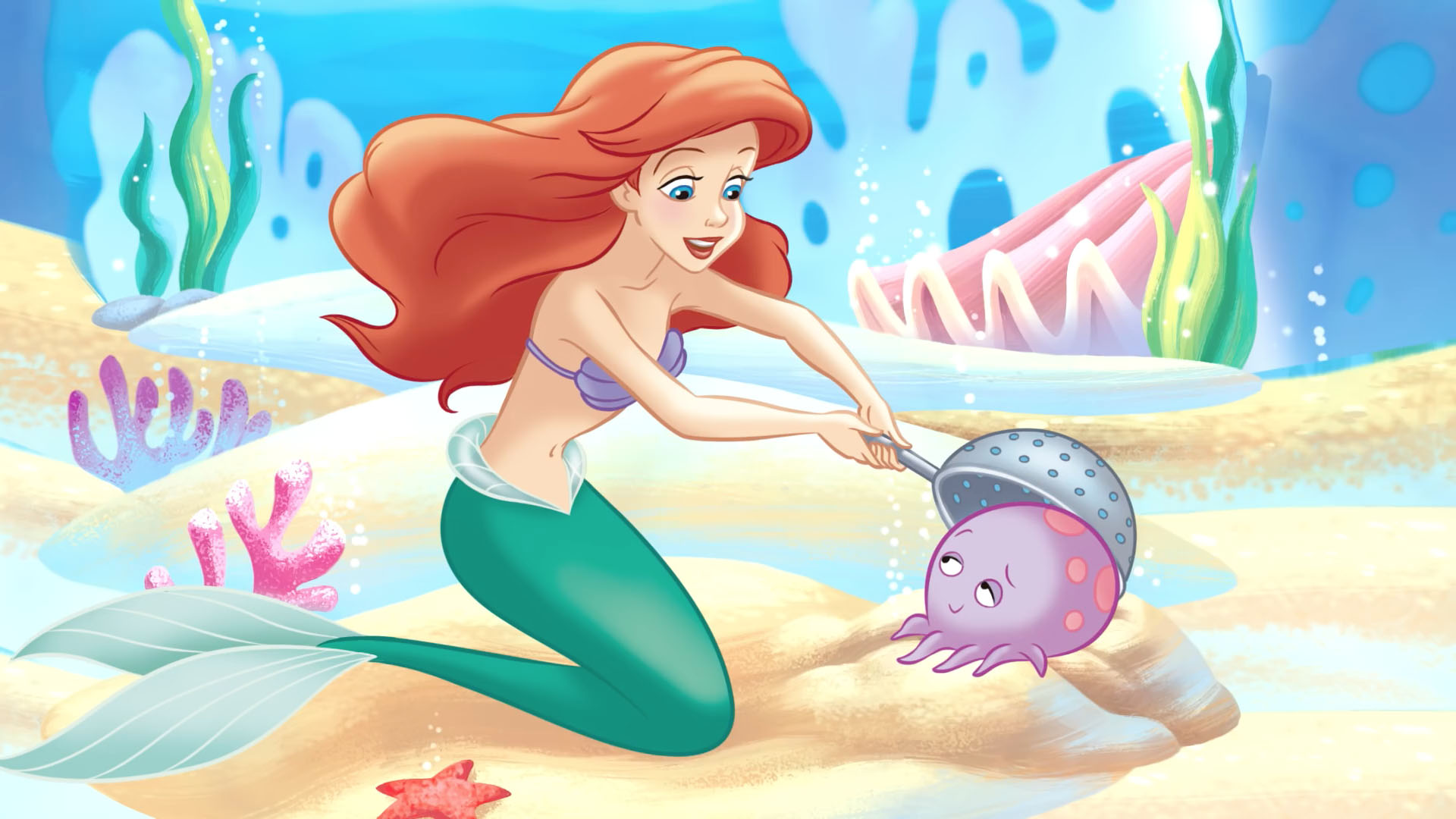 Laden Sie das Filme, Arielle Die Meerjungfrau, Arielle (Die Kleine Meerjungfrau)-Bild kostenlos auf Ihren PC-Desktop herunter