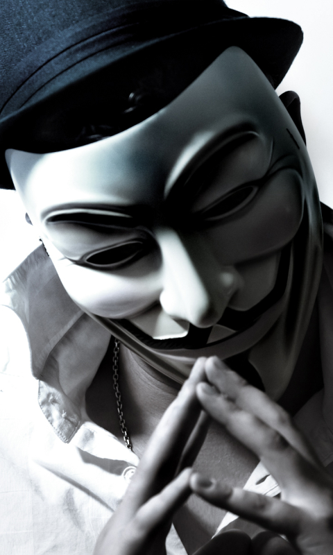 Download mobile wallpaper Technology, Anonymous for free.