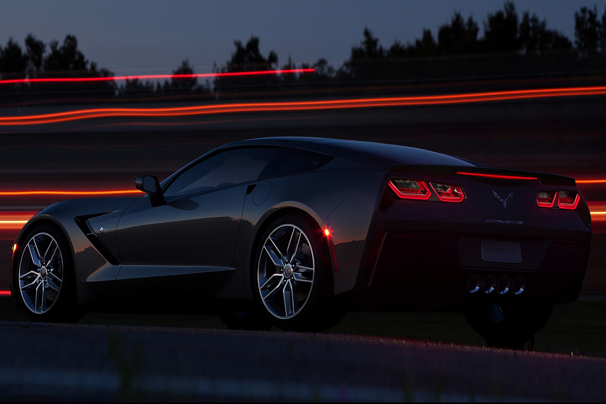 Download mobile wallpaper Chevrolet, Chevrolet Corvette, Vehicles for free.