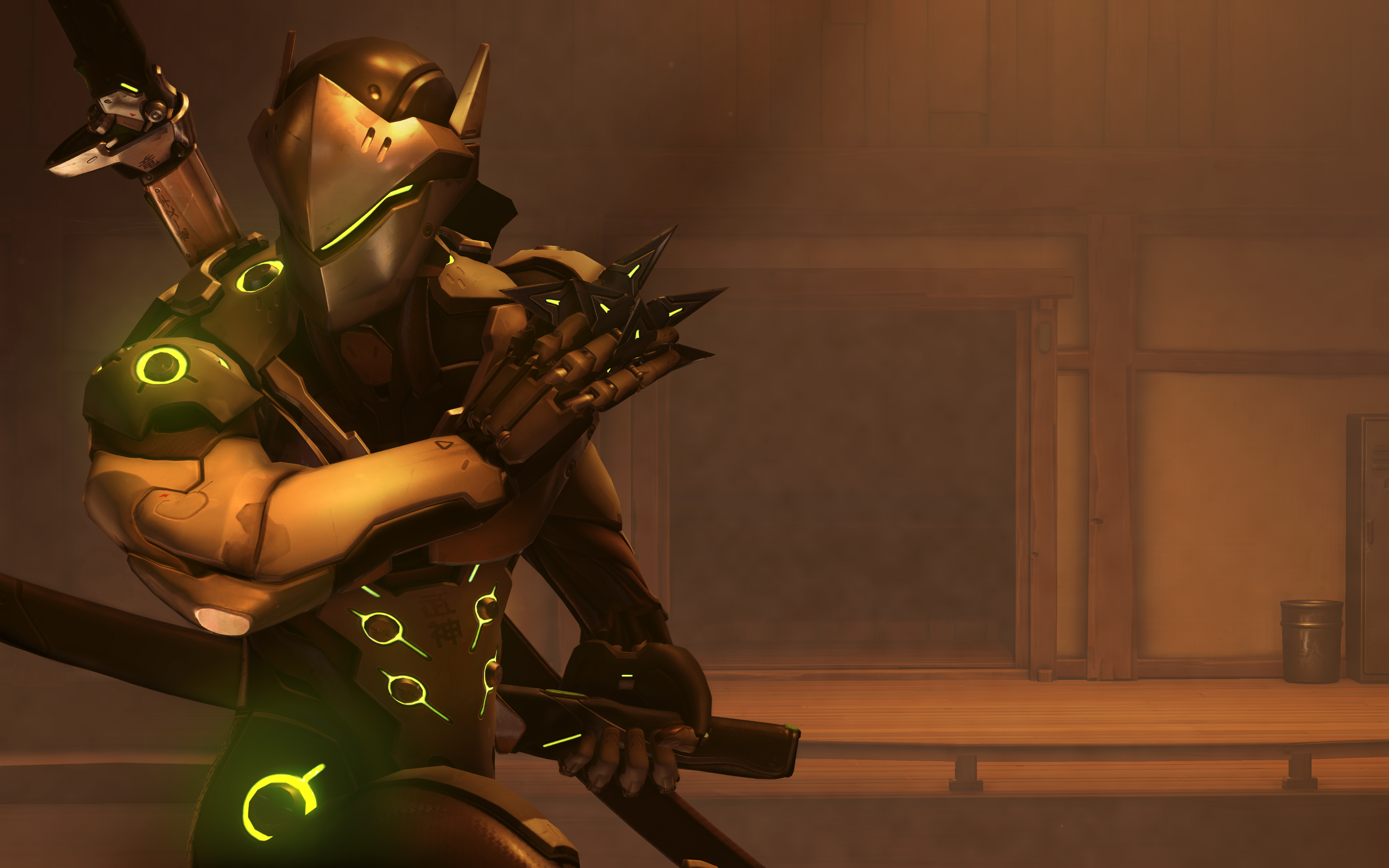 Download mobile wallpaper Overwatch, Video Game, Genji (Overwatch) for free.