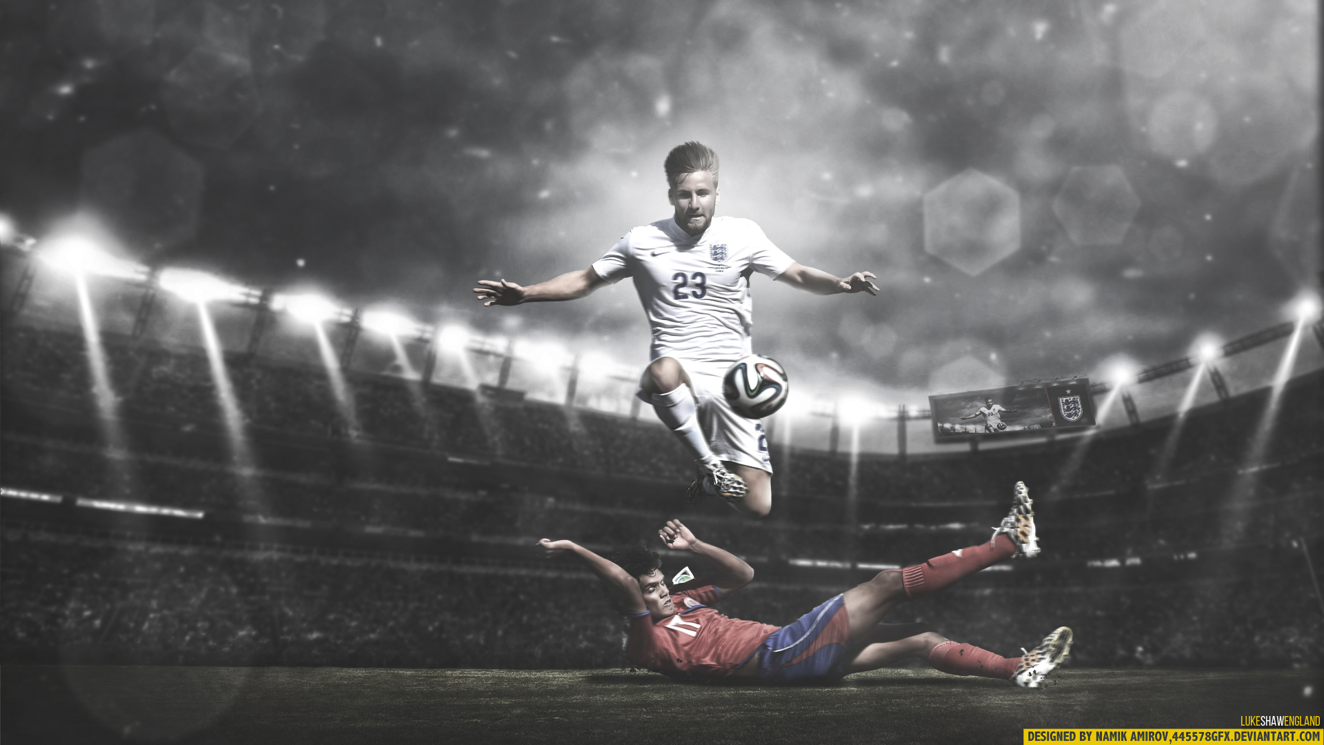 Laden Sie das Sport, Fußball, Englisch, England, Lukas Shaw-Bild kostenlos auf Ihren PC-Desktop herunter