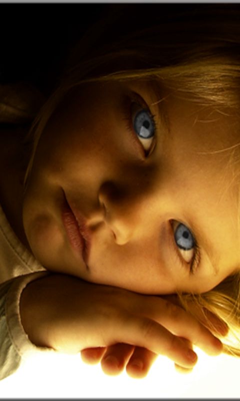 Download mobile wallpaper Angel, Child, Blonde, Photography, Blue Eyes for free.