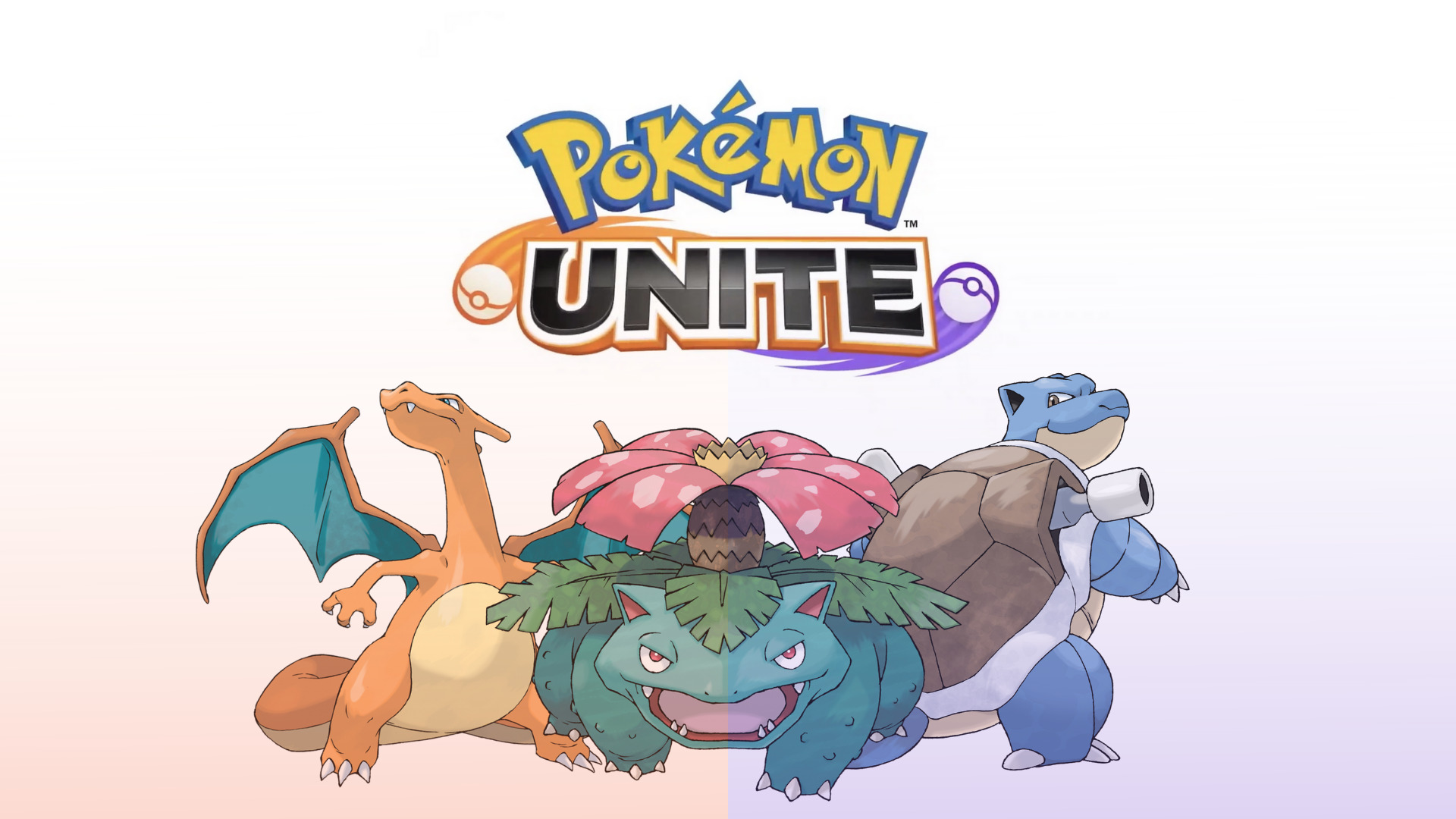 Descarga gratuita de fondo de pantalla para móvil de Pokémon, Videojuego, Charizard (Pokémon), Venusaur (Pokémon), Blastoise (Pokémon), Pokémon Unite.