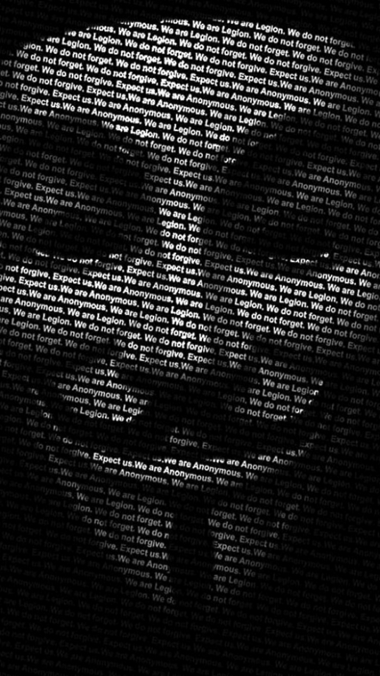 Download mobile wallpaper Dark, Anonymous for free.