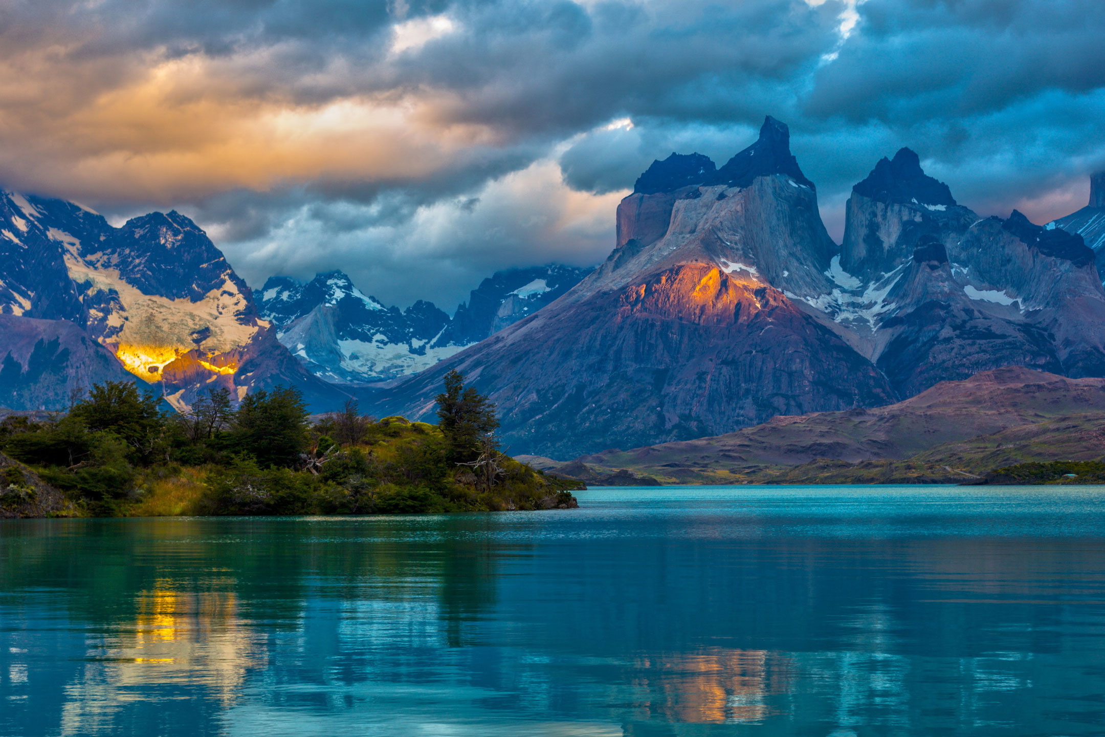 Free download wallpaper Mountains, Mountain, Lake, Earth, Cloud, Torres Del Paine on your PC desktop