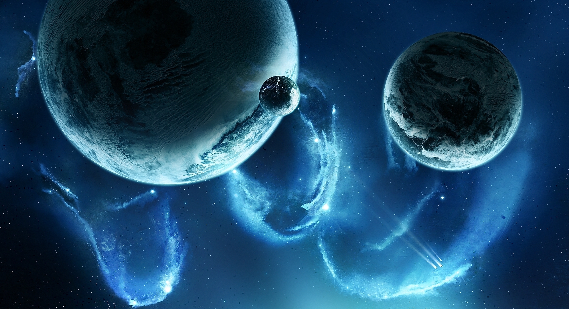 Free download wallpaper Light, Space, Planet, Sci Fi, Artistic on your PC desktop