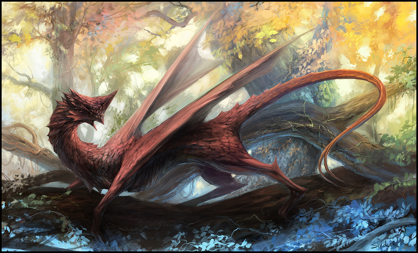 Free download wallpaper Fantasy, Dragon on your PC desktop