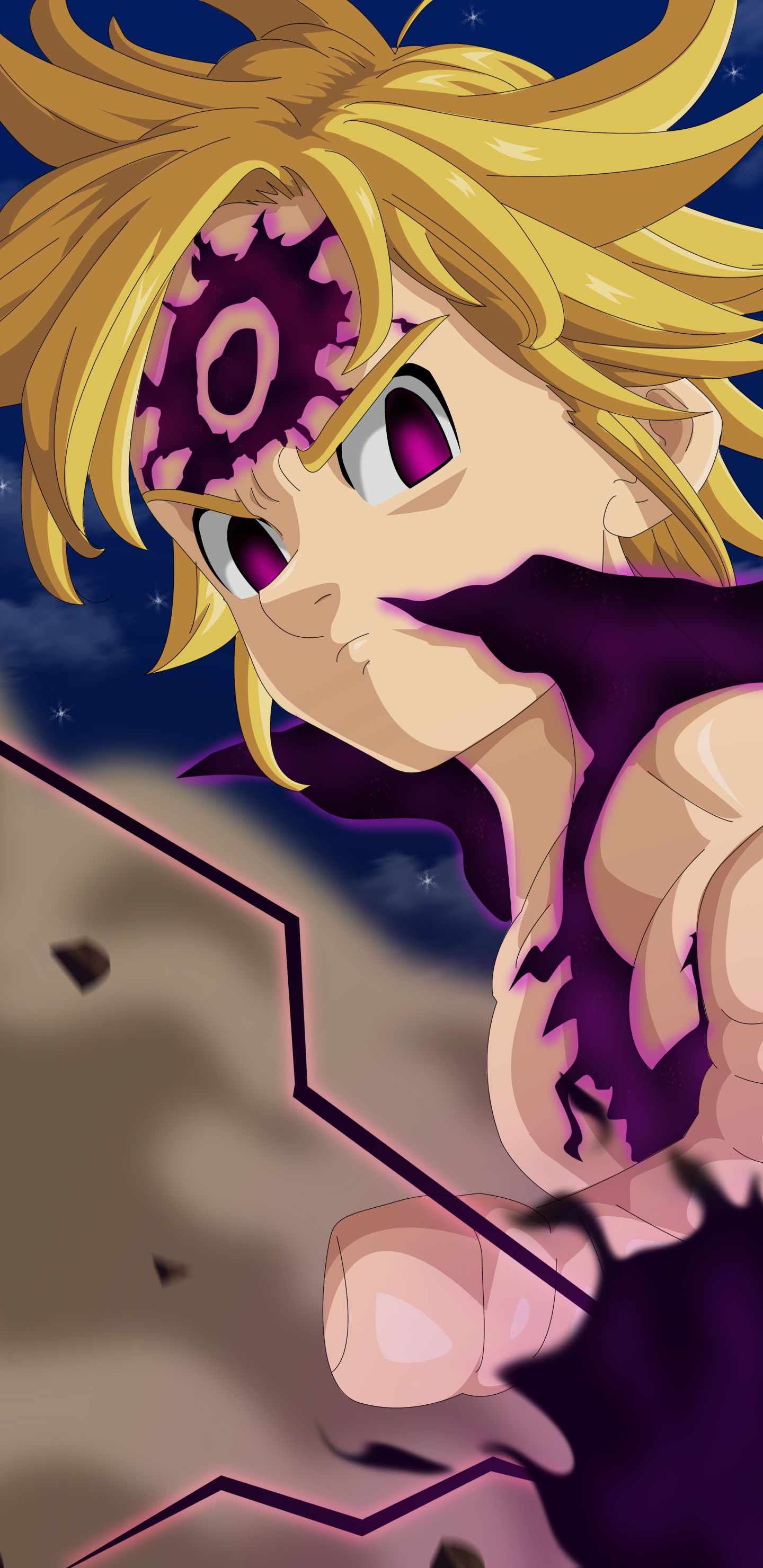 Handy-Wallpaper Animes, The Seven Deadly Sins, Meliodas (Die Sieben Todsünden) kostenlos herunterladen.