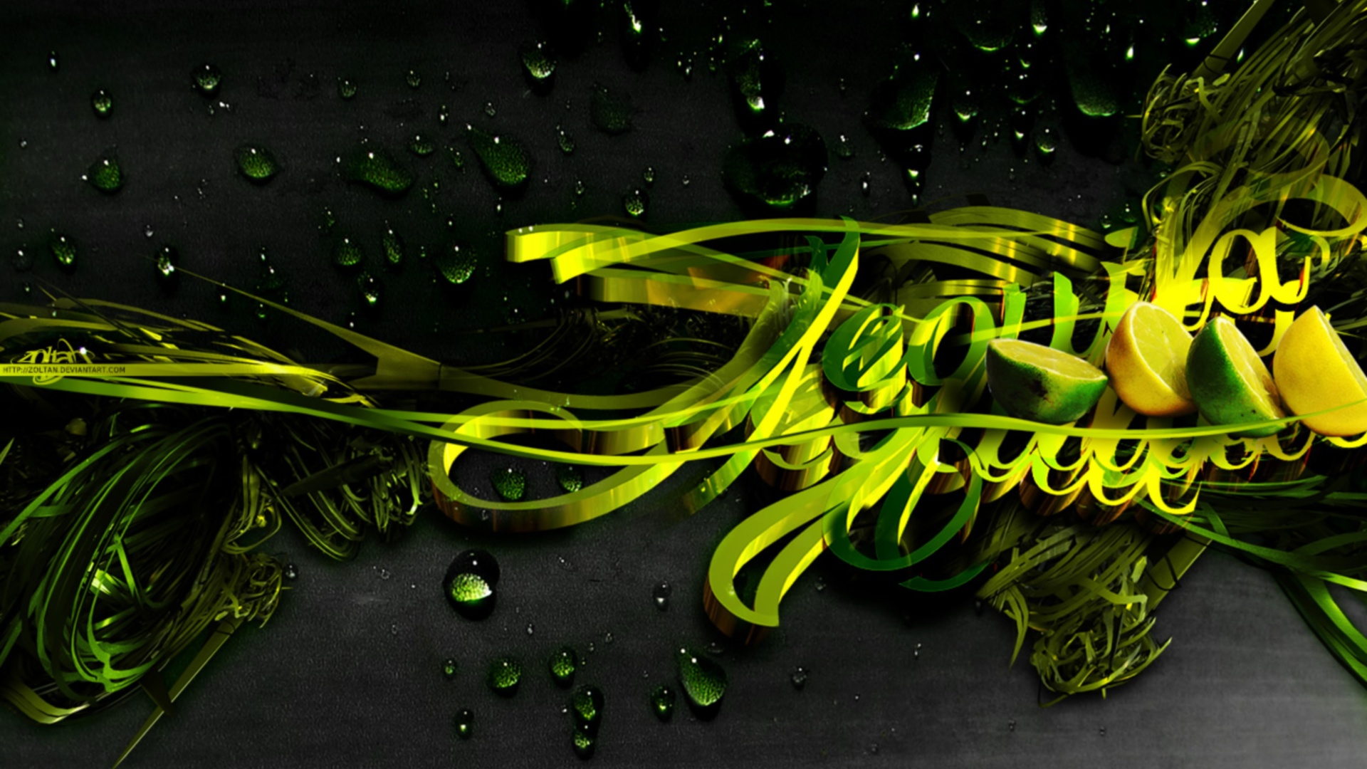 Free download wallpaper Abstract, 3D, Typography, Cgi on your PC desktop