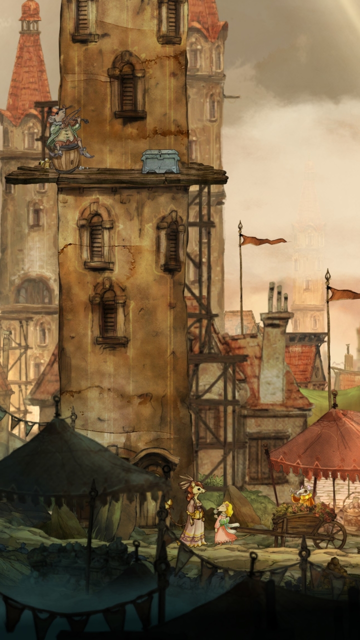 video game, child of light High Definition image