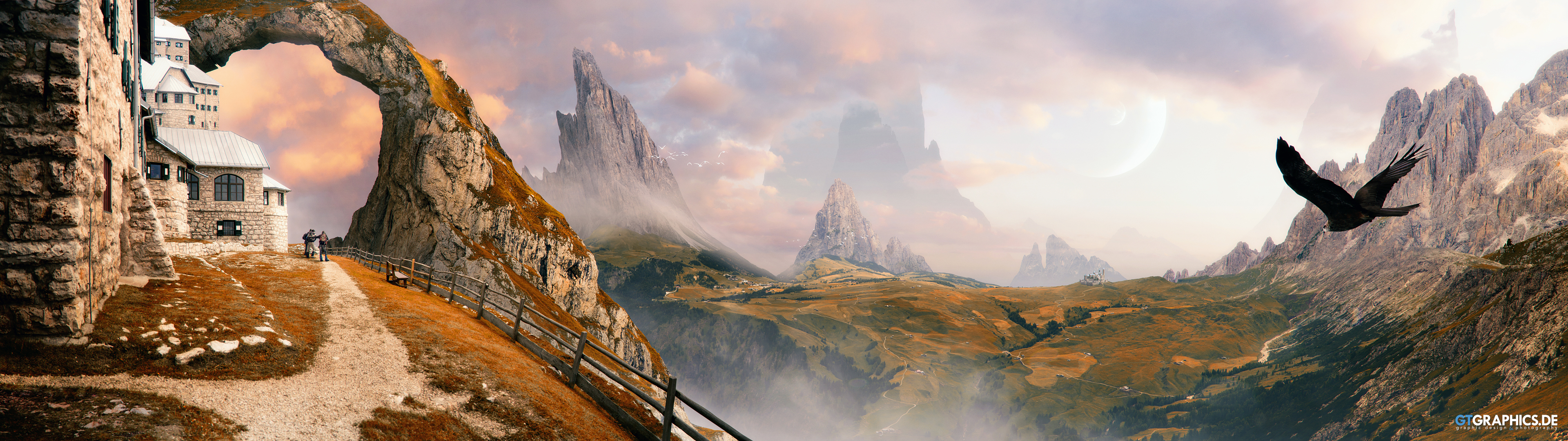Laden Sie das Landschaft, Fantasie-Bild kostenlos auf Ihren PC-Desktop herunter