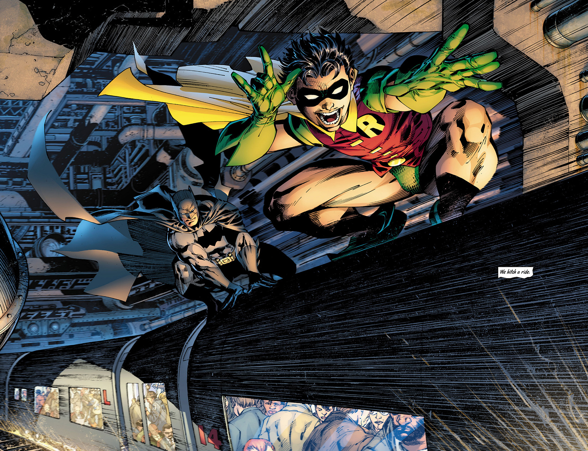 Скачати мобільні шпалери Бетмен, Комікси, Комікси Dc, Робін (Dc Comics), Дік Грейсон, Бетмен І Робін безкоштовно.