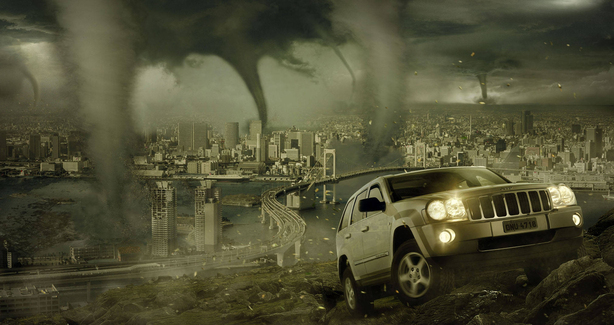 608968 Bild herunterladen science fiction, apokalyptisch, tornado - Hintergrundbilder und Bildschirmschoner kostenlos