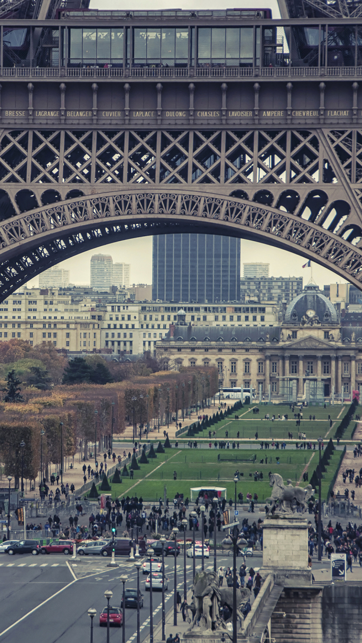 Скачати мобільні шпалери Париж, Ейфелева Вежа, Пам'ятники, Франція, Пам'ятник, Створено Людиною безкоштовно.