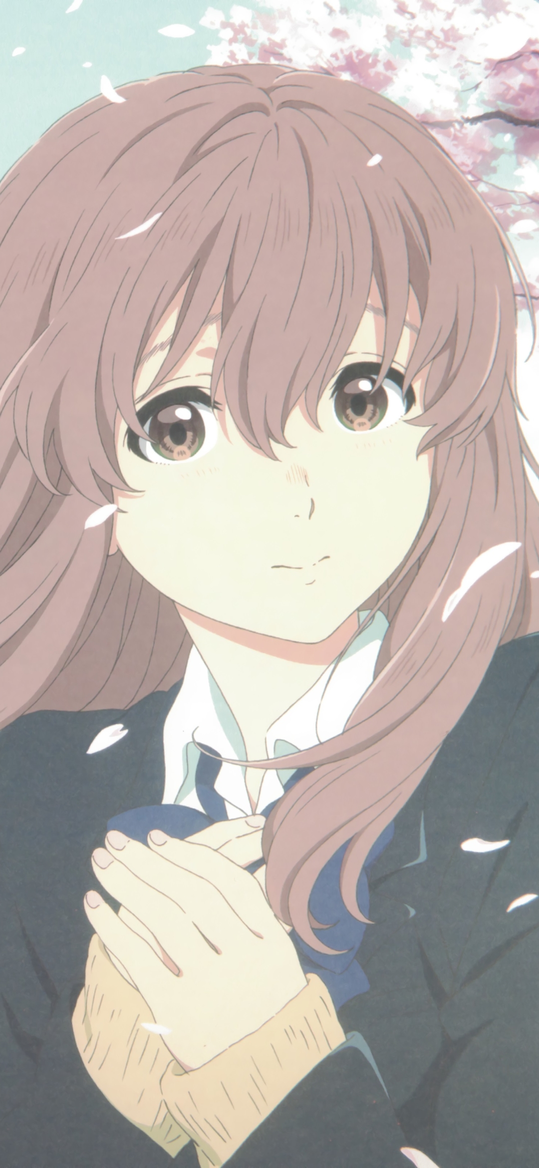 Handy-Wallpaper Animes, Shouko Nishimiya, Koe No Katachi kostenlos herunterladen.