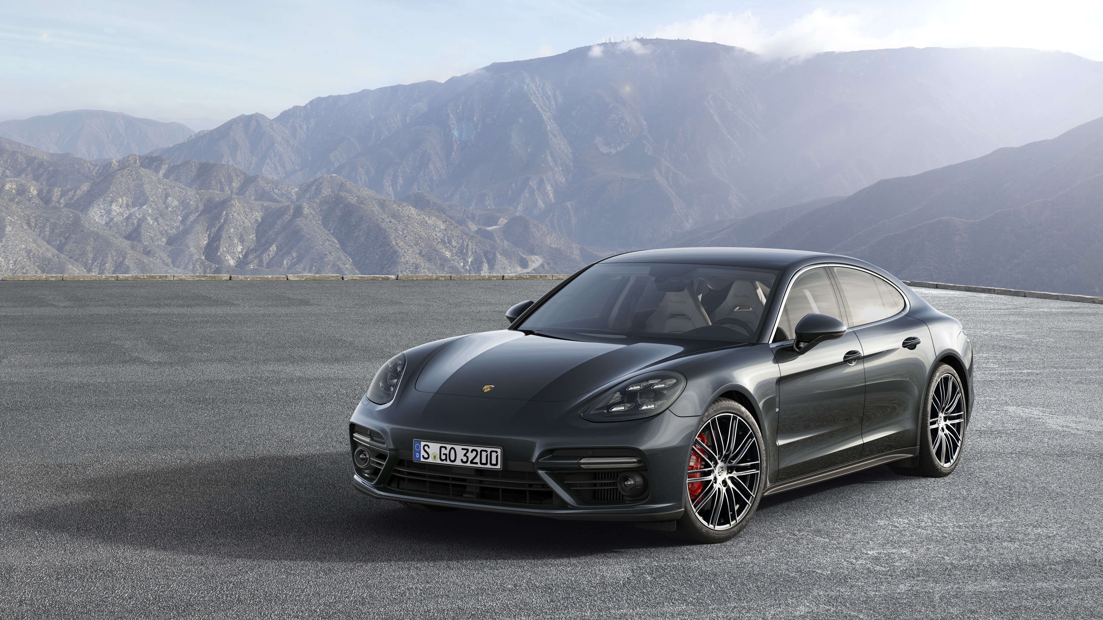 Download mobile wallpaper Porsche, Porsche Panamera, Vehicles, Black Car for free.