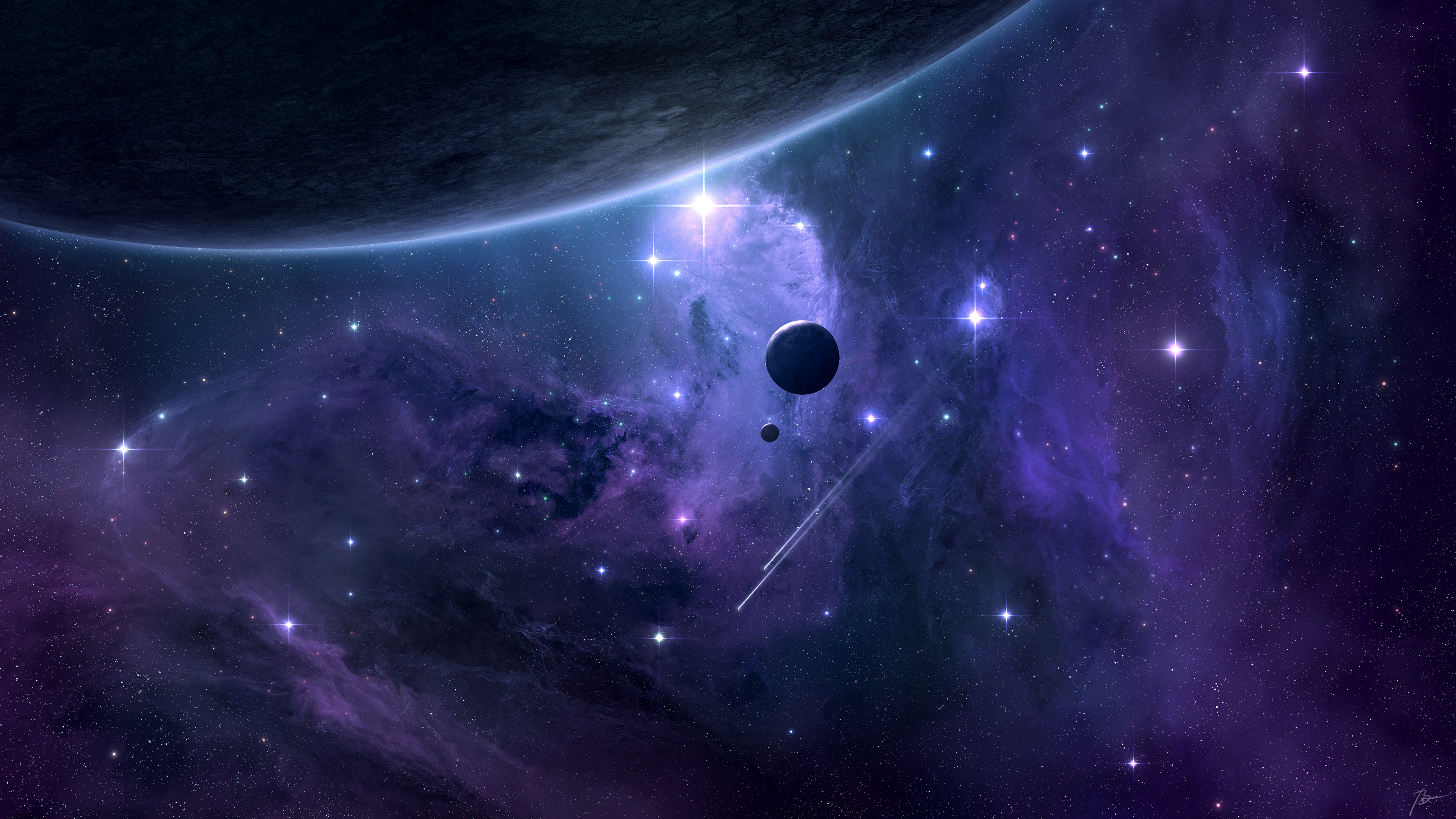 Download mobile wallpaper Planet, Sci Fi for free.