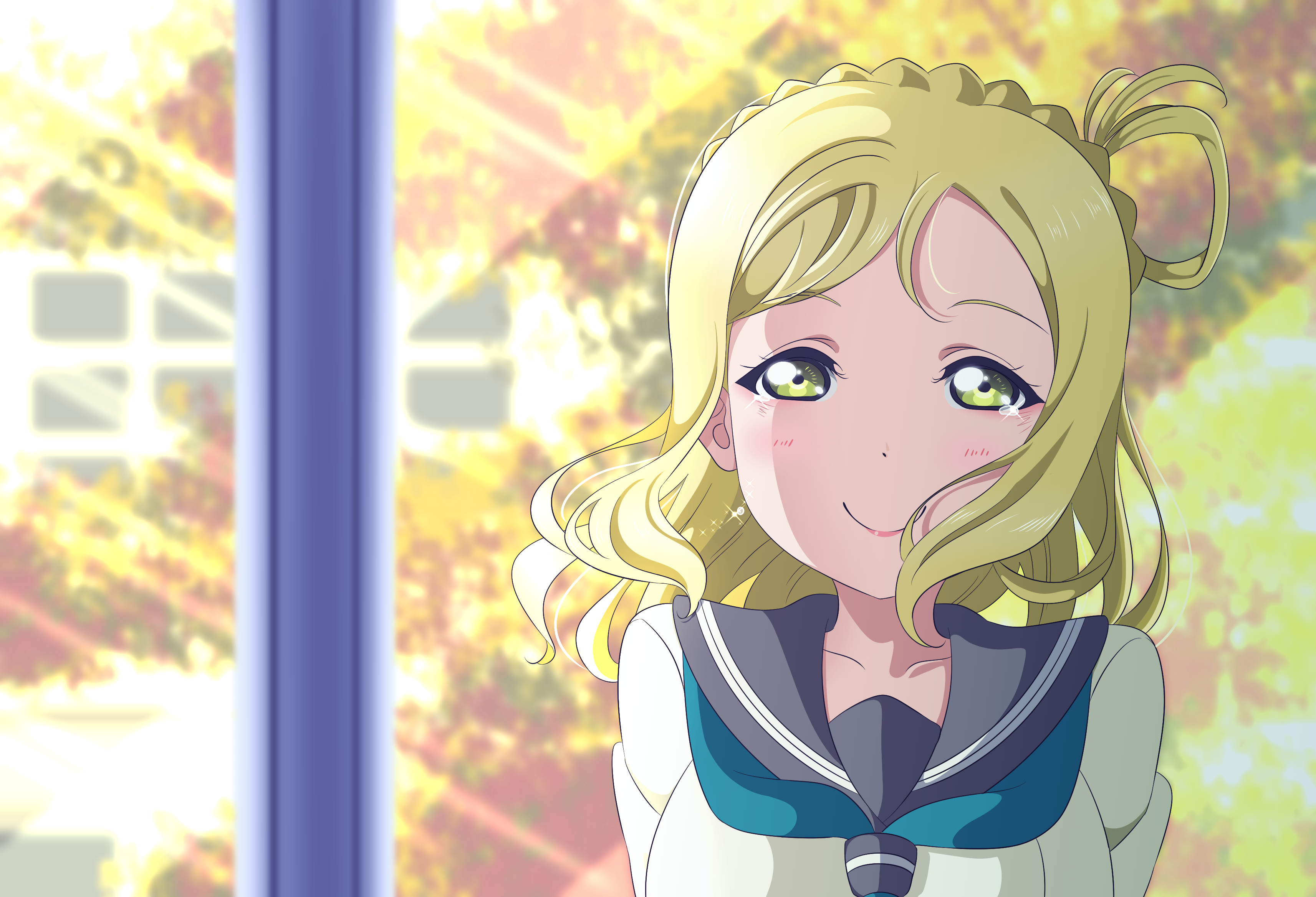 Download mobile wallpaper Anime, Love Live!, Love Live! Sunshine!!, Mari Ohara for free.