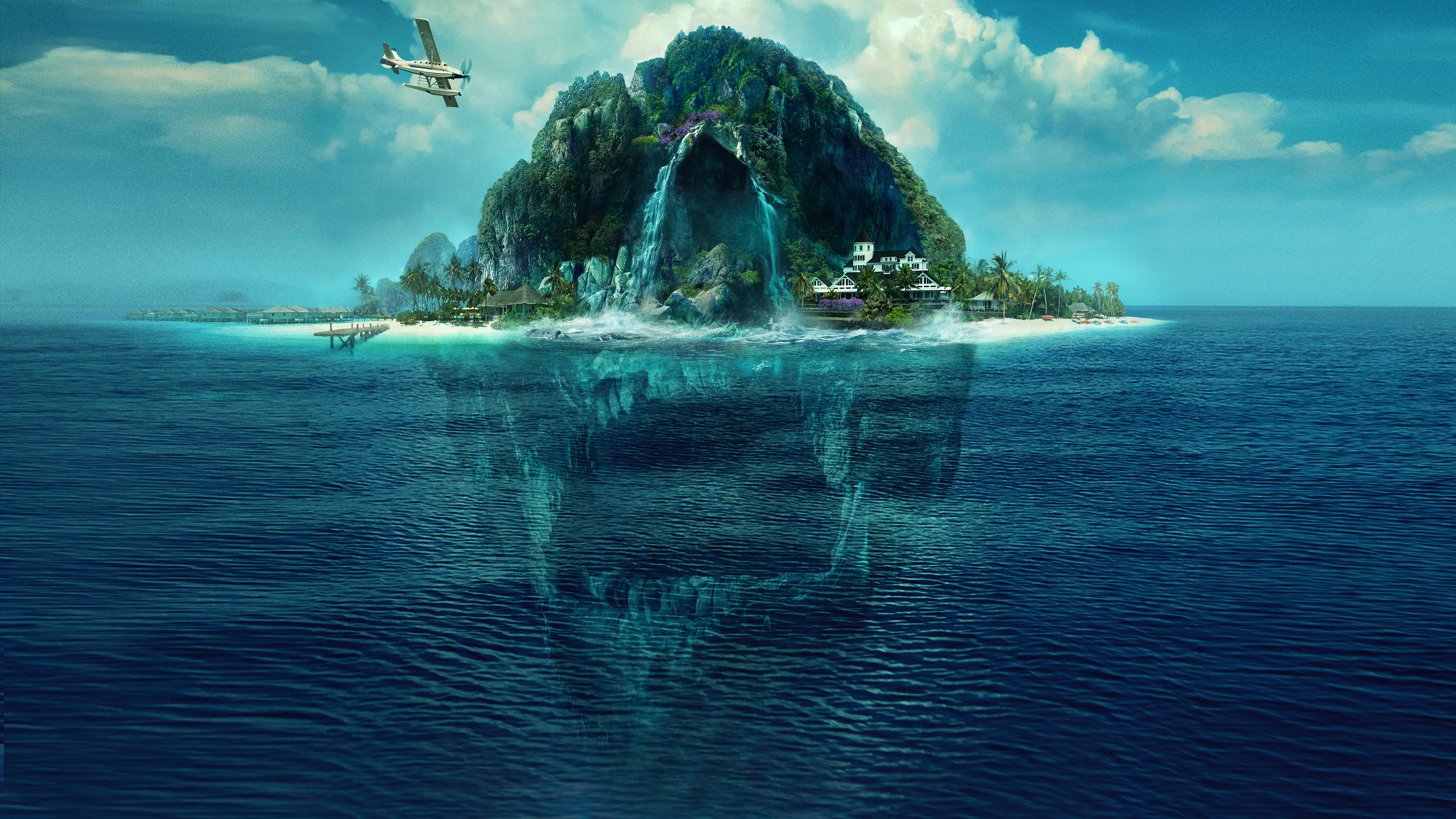 Die besten Fantasy Island-Hintergründe für den Telefonbildschirm