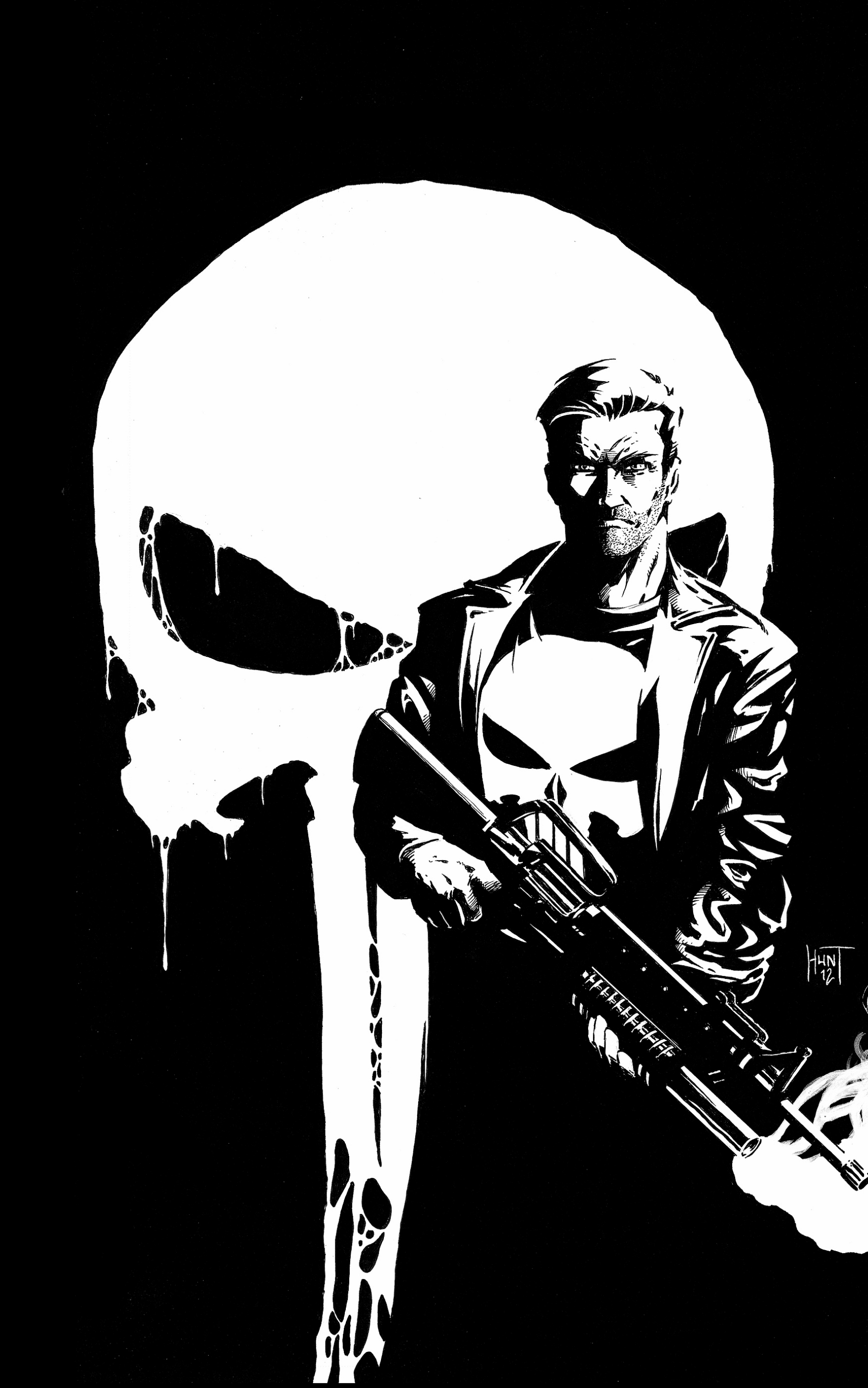 Handy-Wallpaper Comics, Marvel's The Punisher kostenlos herunterladen.