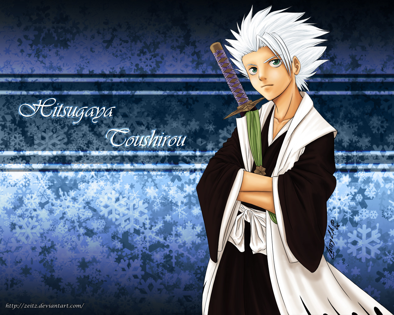 Baixar papel de parede para celular de Anime, Alvejante, Toshiro Hitsugaya gratuito.