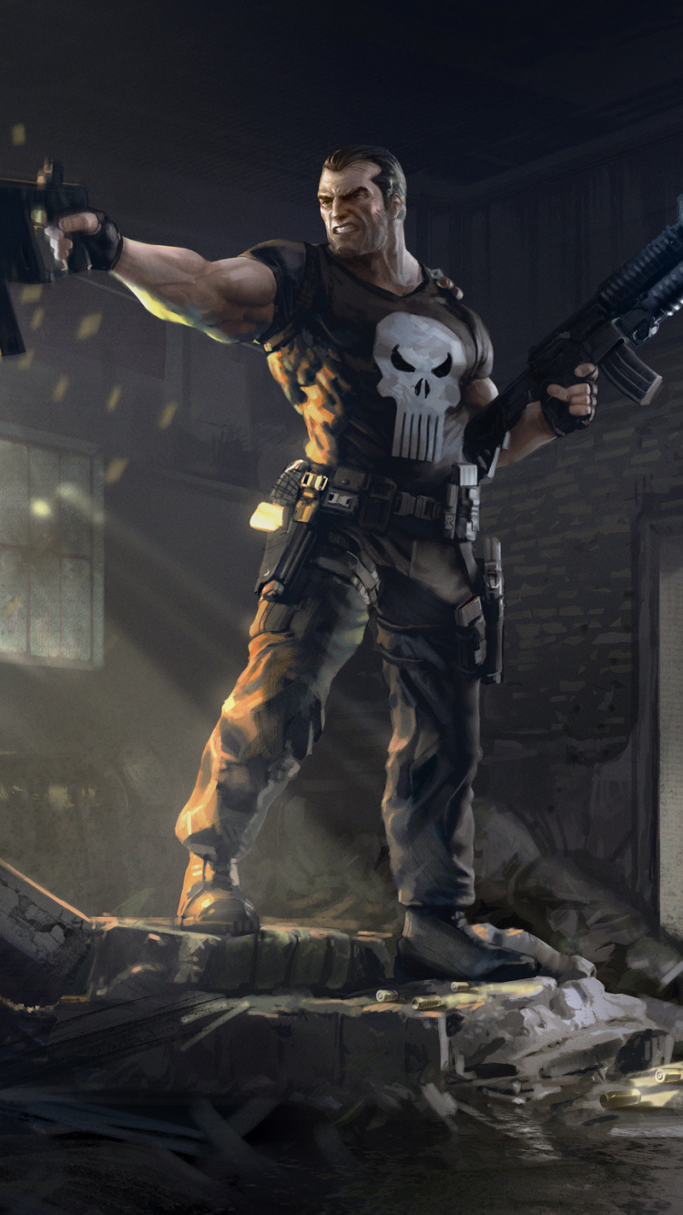 Download mobile wallpaper Comics, Punisher for free.