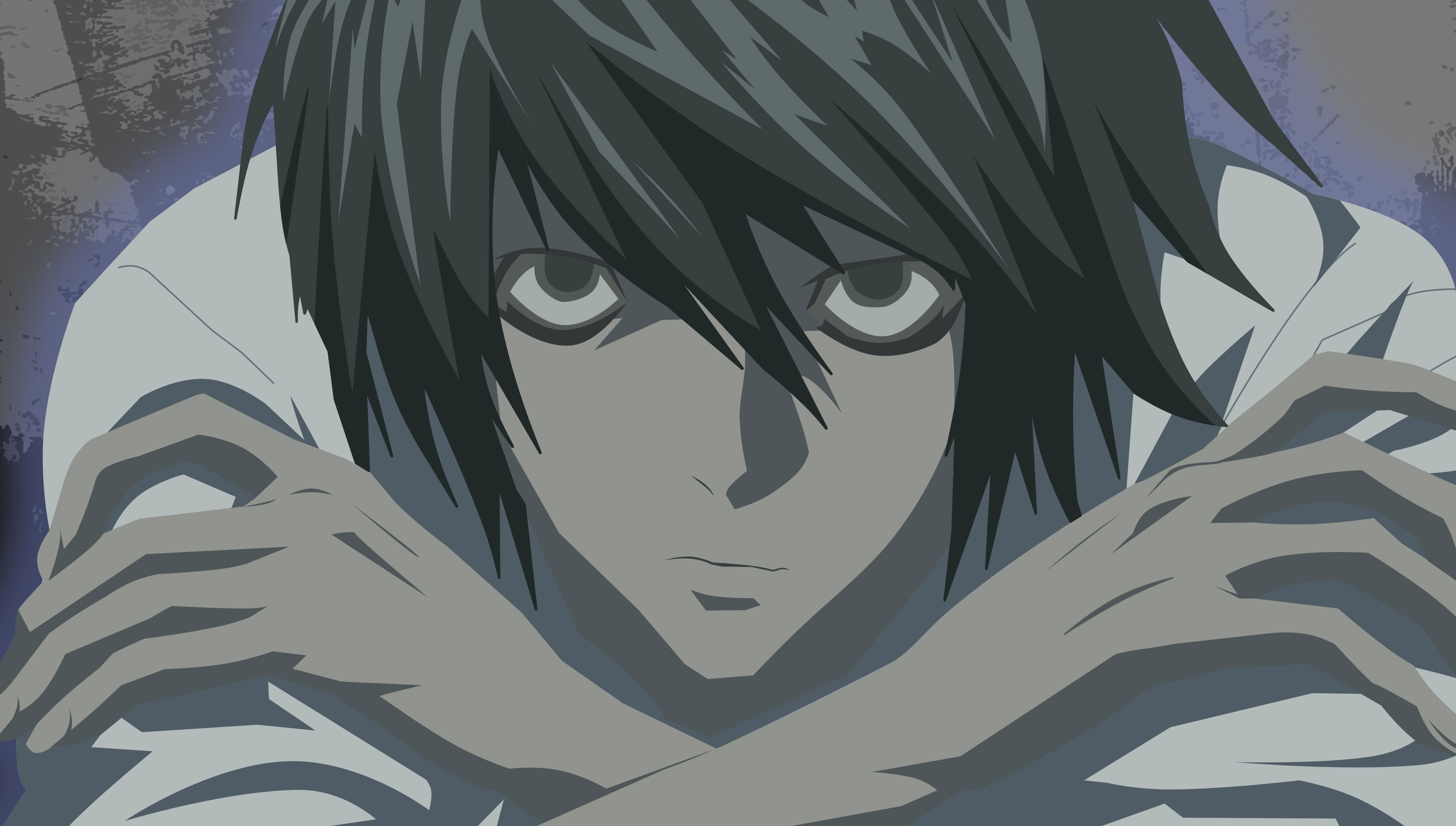 Descarga gratuita de fondo de pantalla para móvil de Death Note, Animado, L (Nota De Muerte).