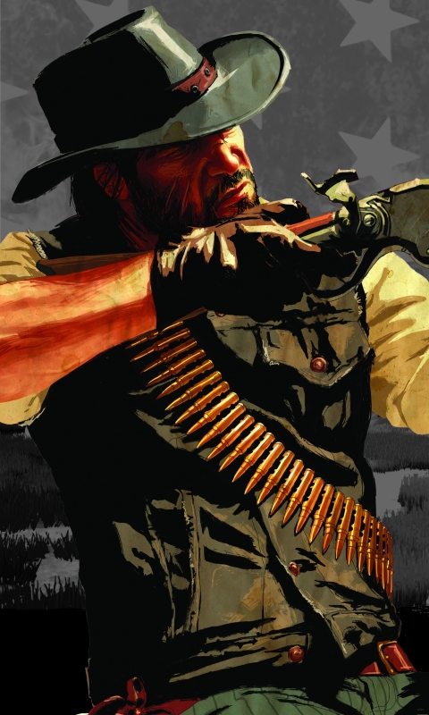 Handy-Wallpaper Computerspiele, Red Dead Redemption 2, Roter Tot kostenlos herunterladen.