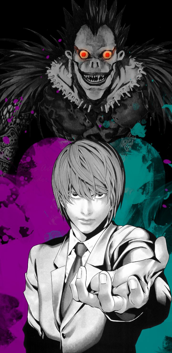 Descarga gratuita de fondo de pantalla para móvil de Death Note, Animado.