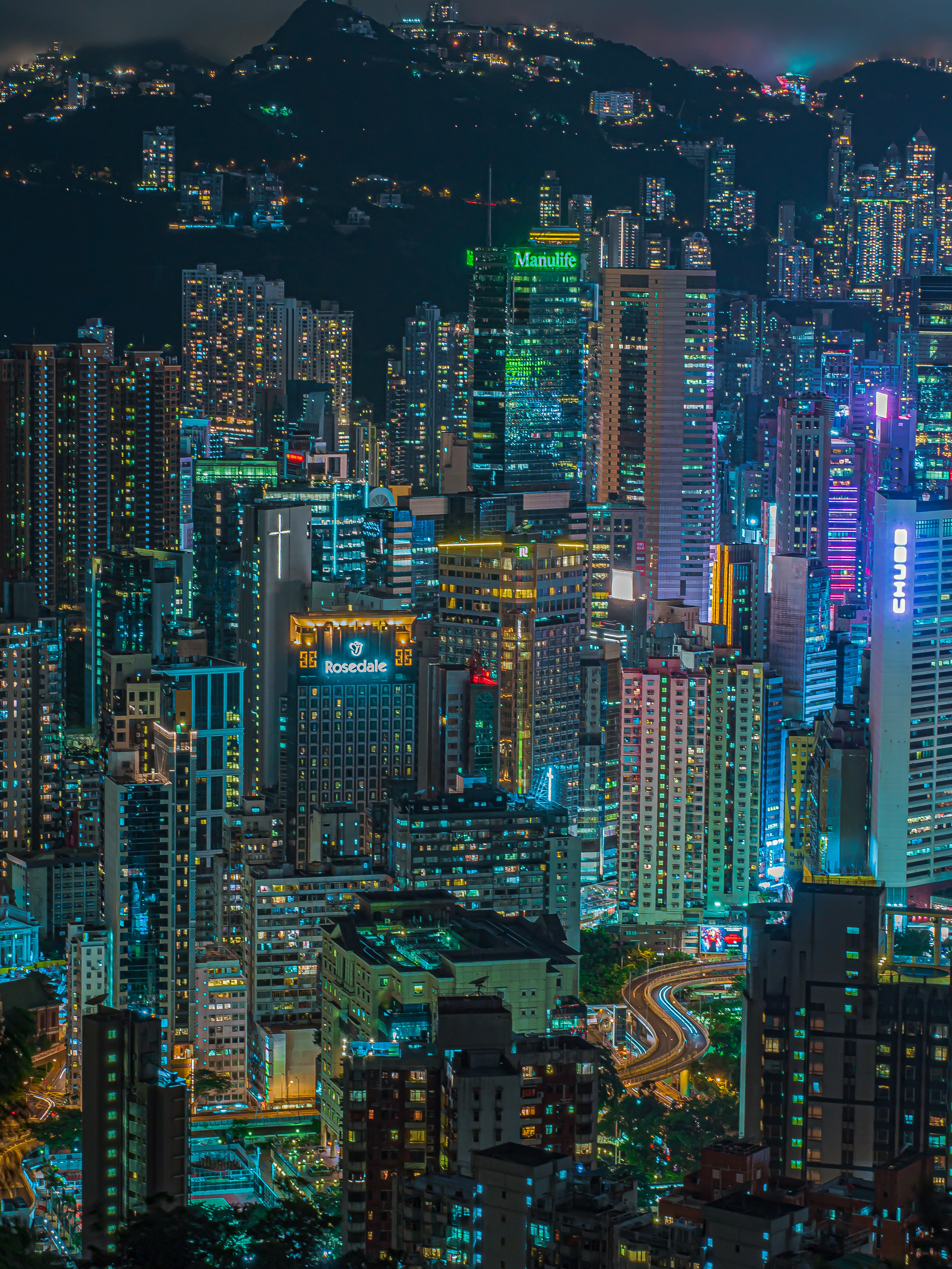 Free download wallpaper Cities, Building, Road, Architecture, City, Night on your PC desktop